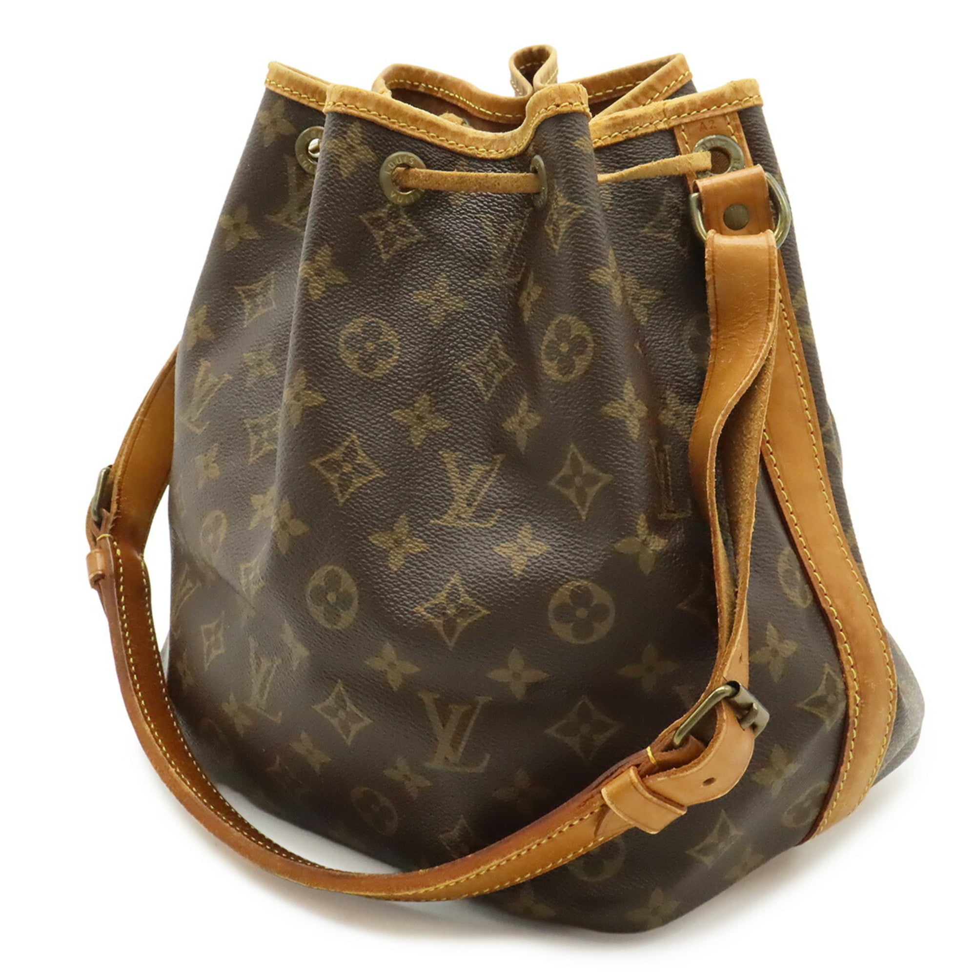 Louis Vuitton Brown Monogram Canvas Pvc Coated Canvas Shoulder Bag (Pre-Owned)
