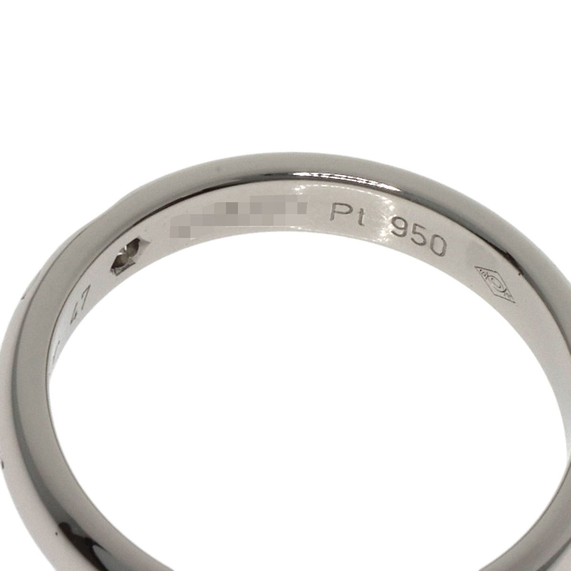 Cartier Platinum 950 Band Ring (Pre-Owned)