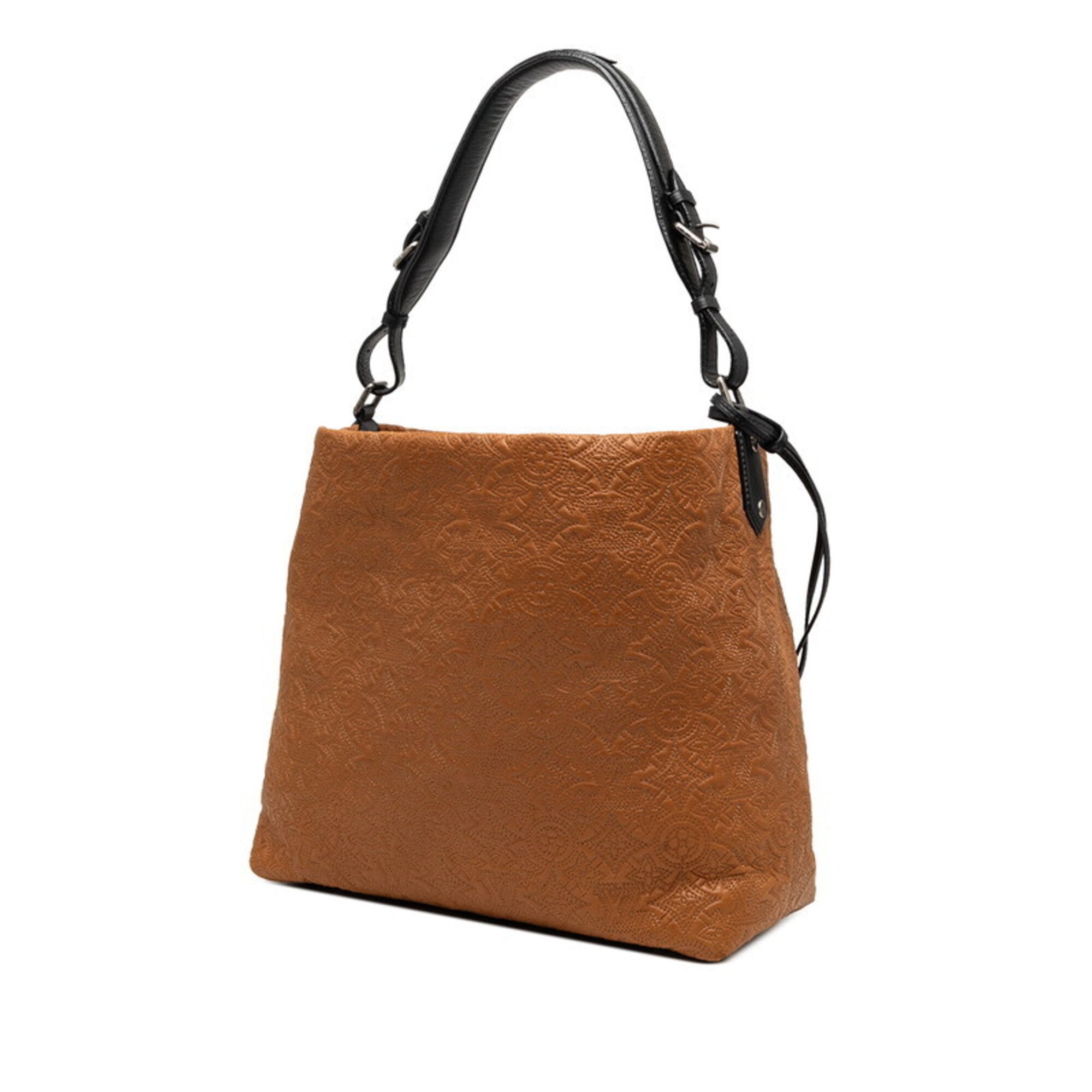 Louis Vuitton Brown Leather Shoulder Bag (Pre-Owned)
