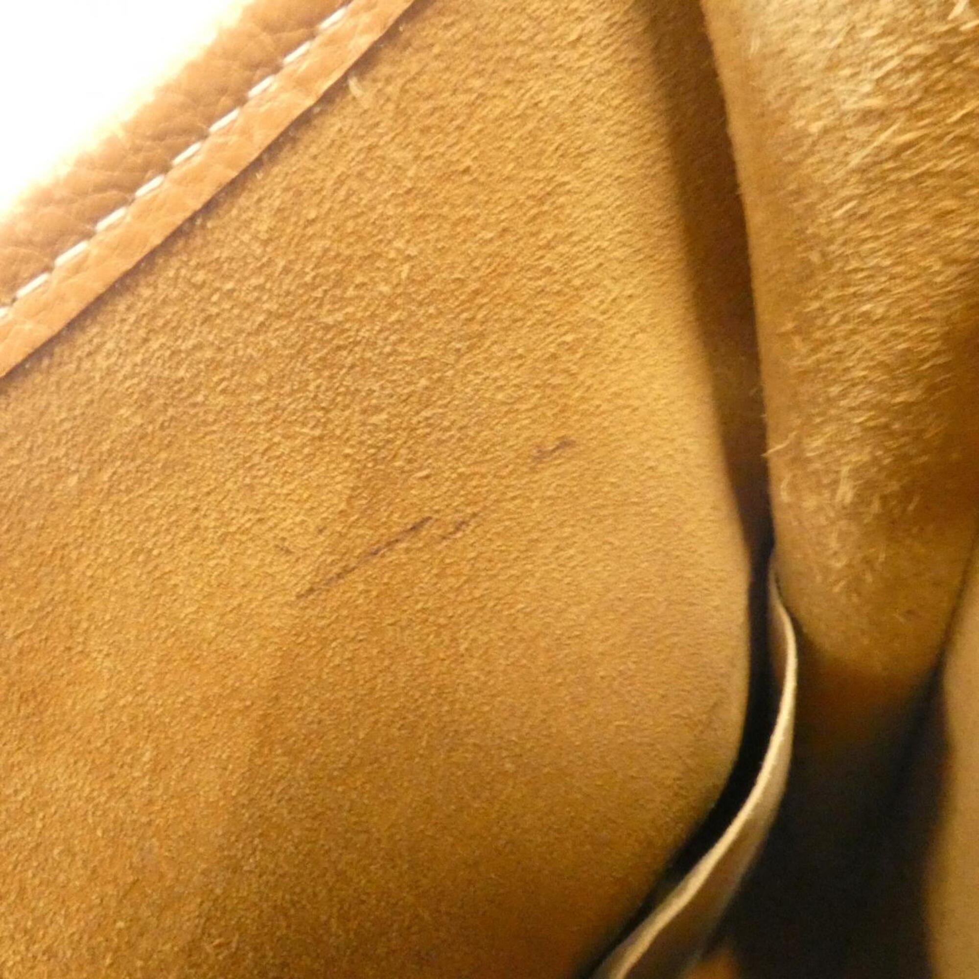 Hermes Gold Togo Leather Shoulder Bag (Pre-Owned)