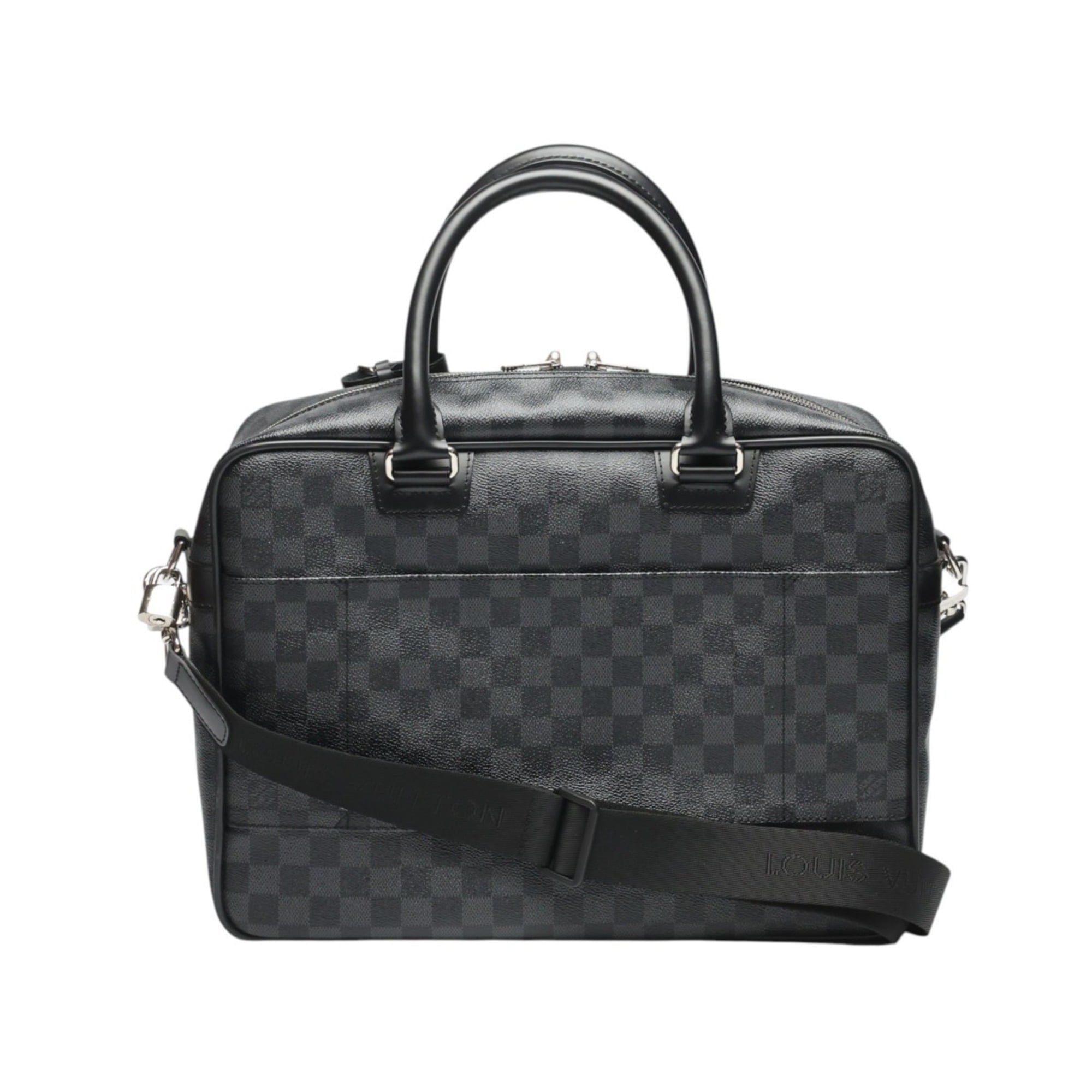 Louis Vuitton Gray Damier Graphite Canvas Shoulder Bag (Pre-Owned)