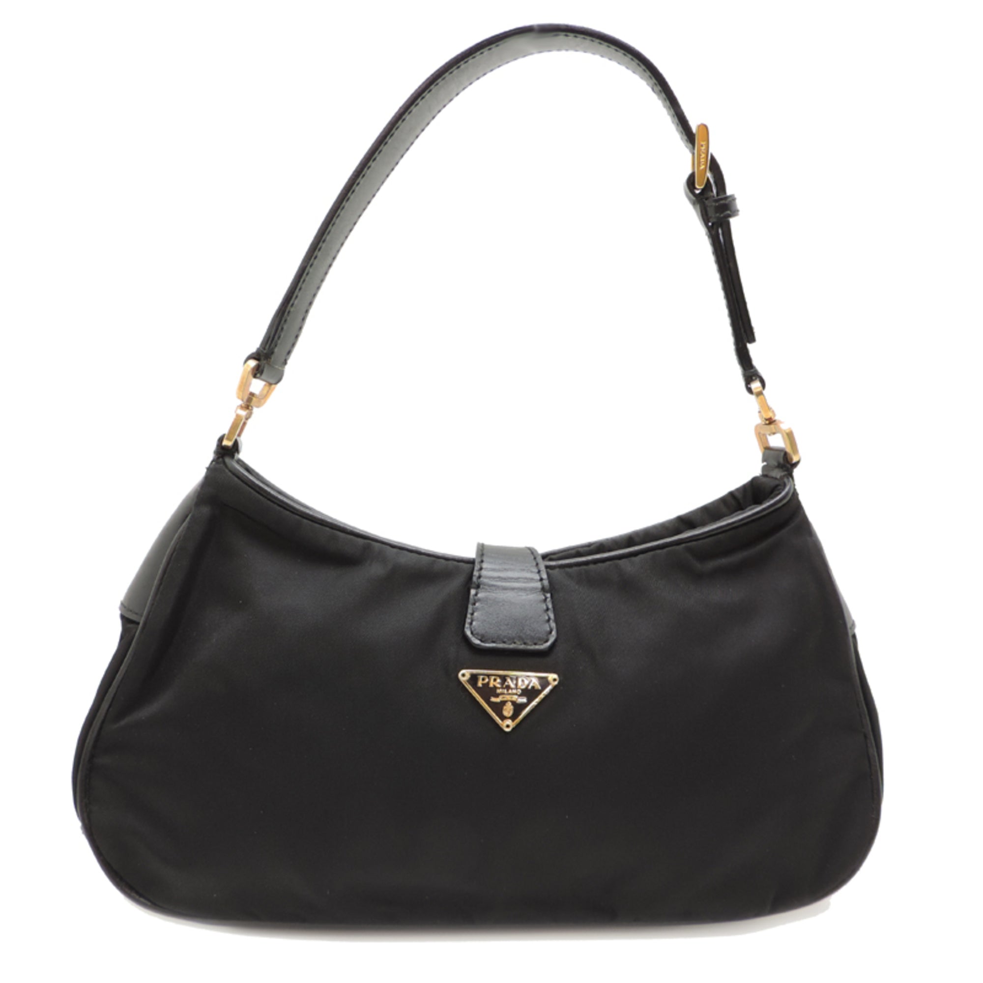 Prada Black Nero Nylon Shoulder Bag (Pre-Owned)