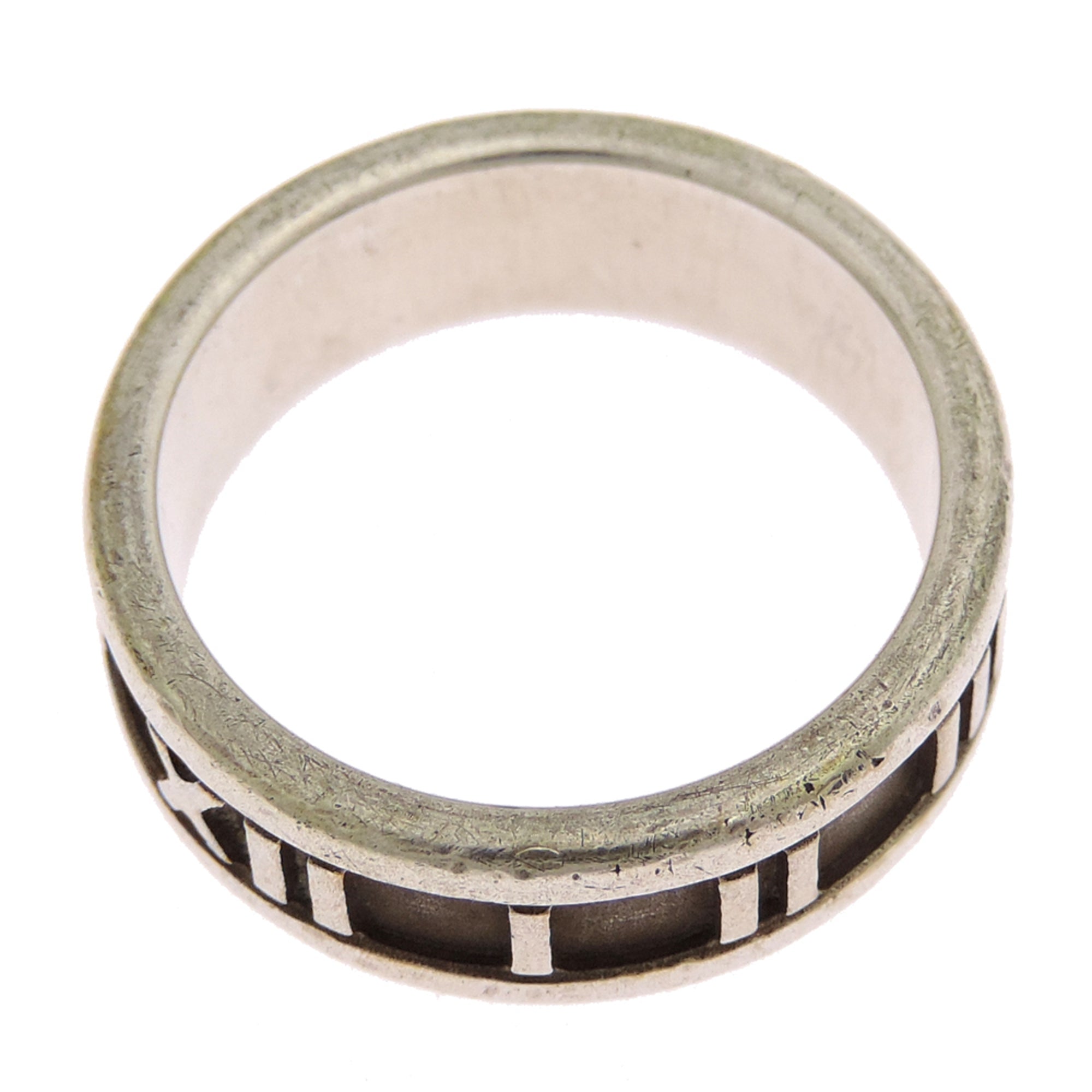 Tiffany Silver 925 Band Ring (Pre-Owned)