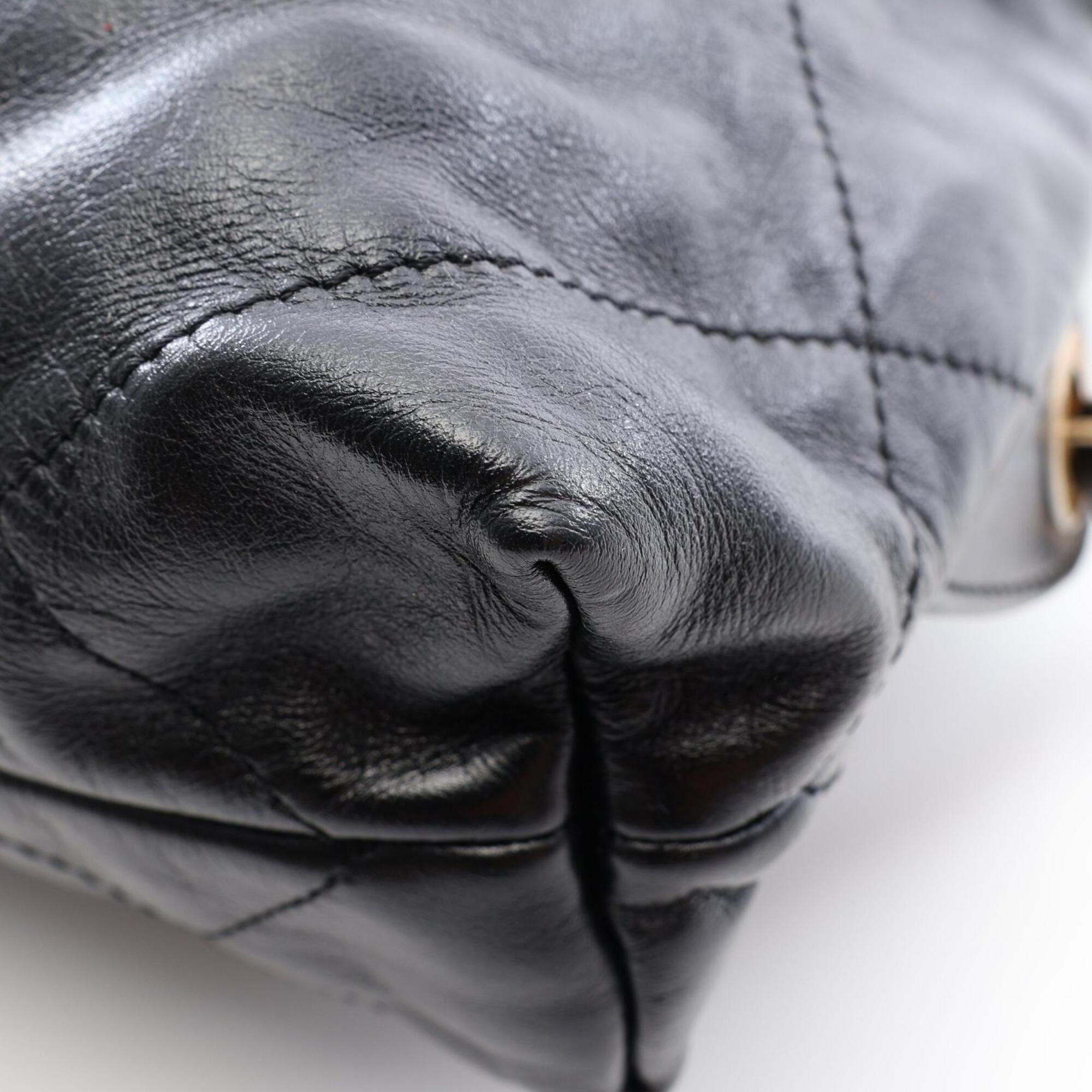 Chanel Black Leather Backpack (Pre-Owned)