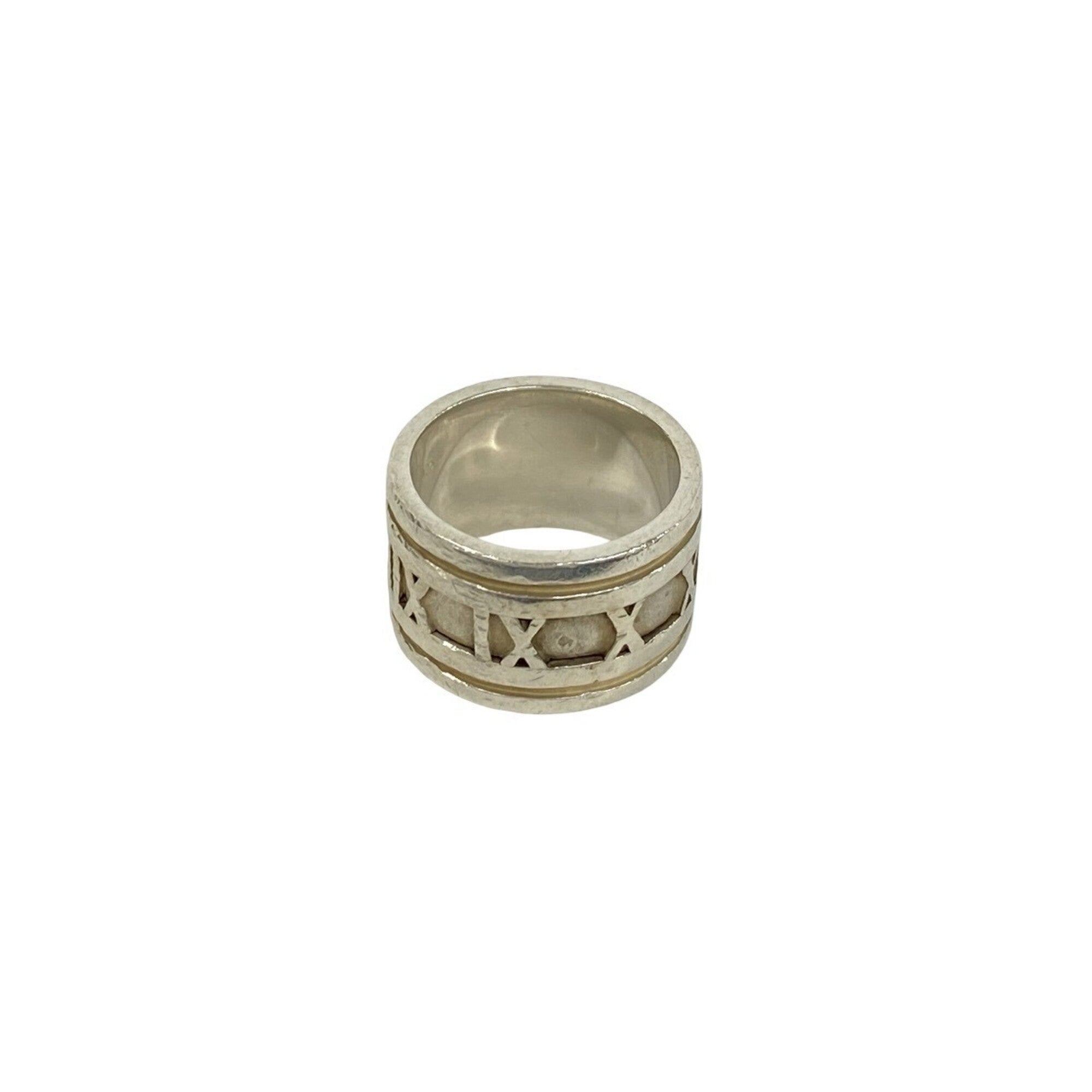 Tiffany Silver Silver 925 Band Ring (Pre-Owned)