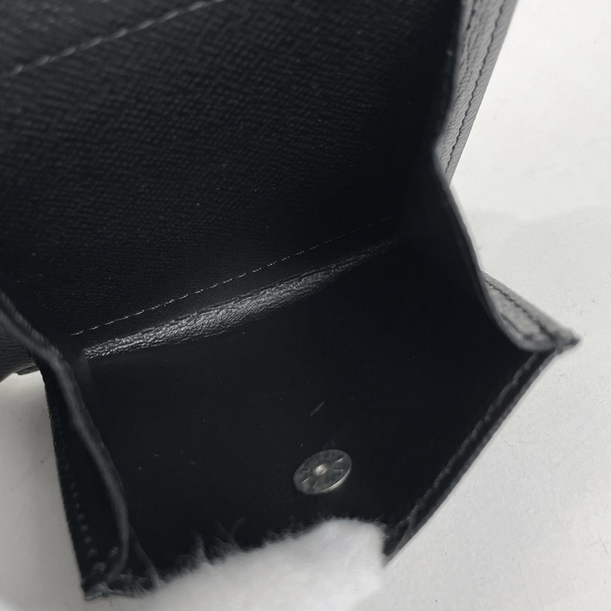 Louis Vuitton Black Damier Graphite Wallet (Bi-Fold) (Pre-Owned)