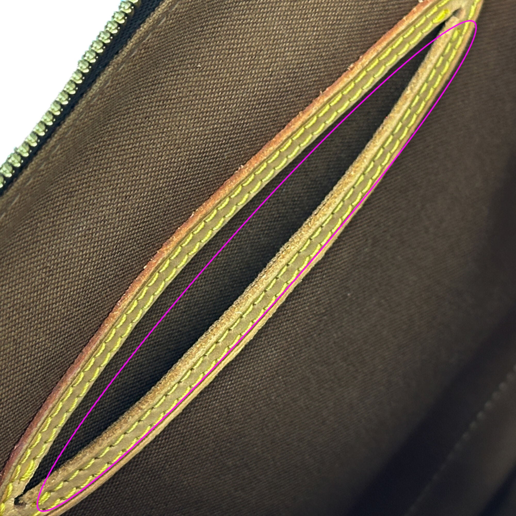 Louis Vuitton Brown Monogram Canvas Handbag (Pre-Owned)