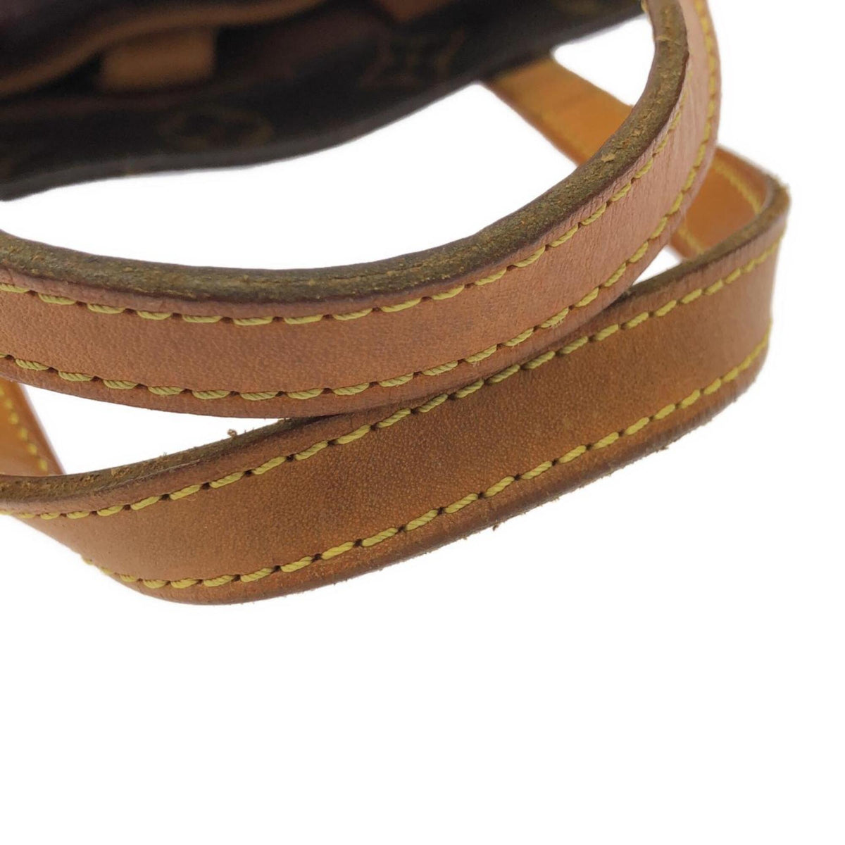 Louis Vuitton Marron Coated Canvas Handbag (Pre-Owned)