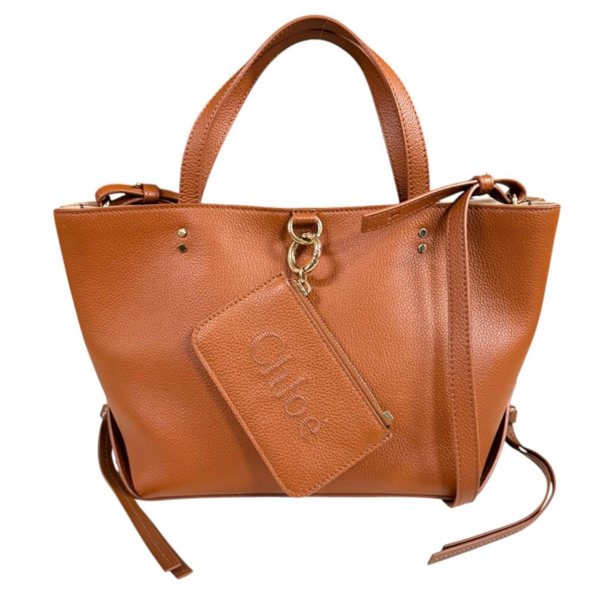 Chloé Brown Leather Shoulder Bag (Pre-Owned)