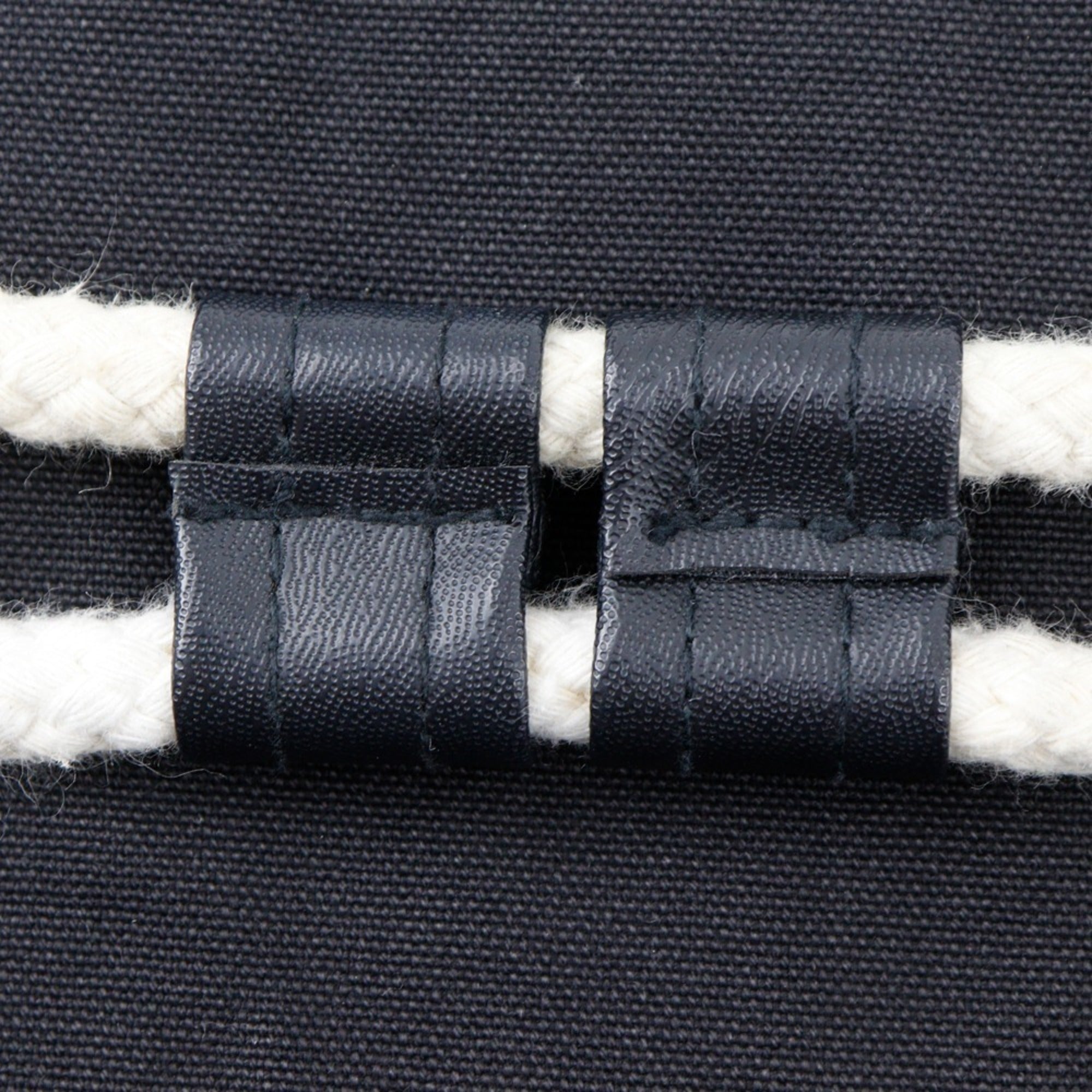 Chanel Black Canvas Shoulder Bag (Pre-Owned)