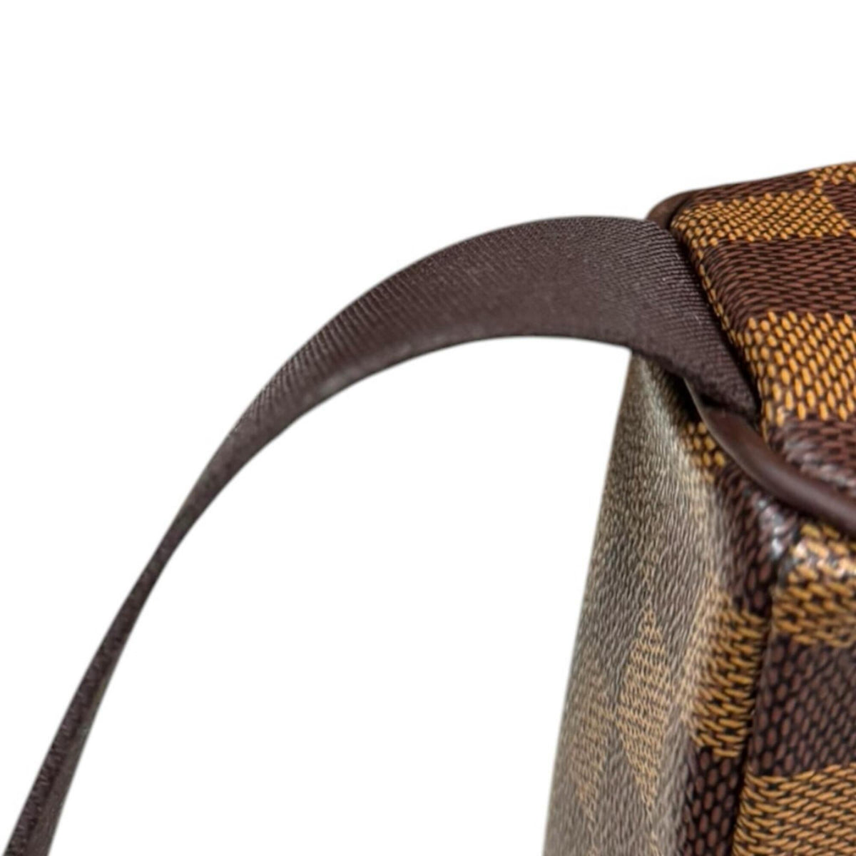 Louis Vuitton Damier Brown Damier Canvas Shoulder Bag (Pre-Owned)