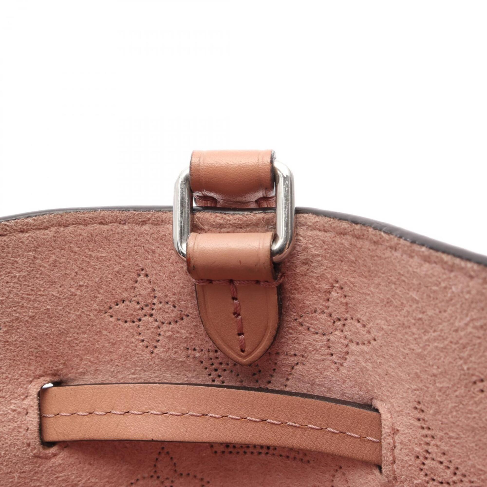 Louis Vuitton Pink Leather Handbag Pouch (Pre-Owned)