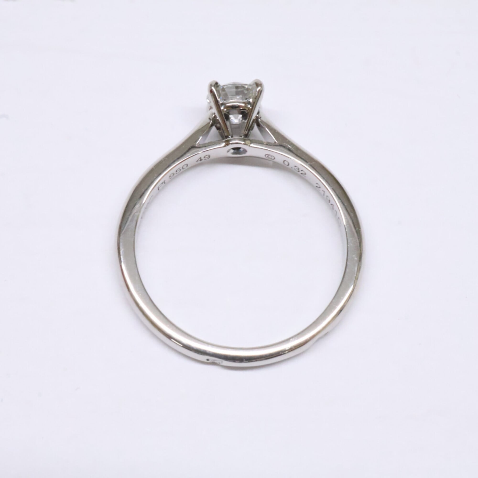 Cartier Platinum 950 Band Ring (Pre-Owned)