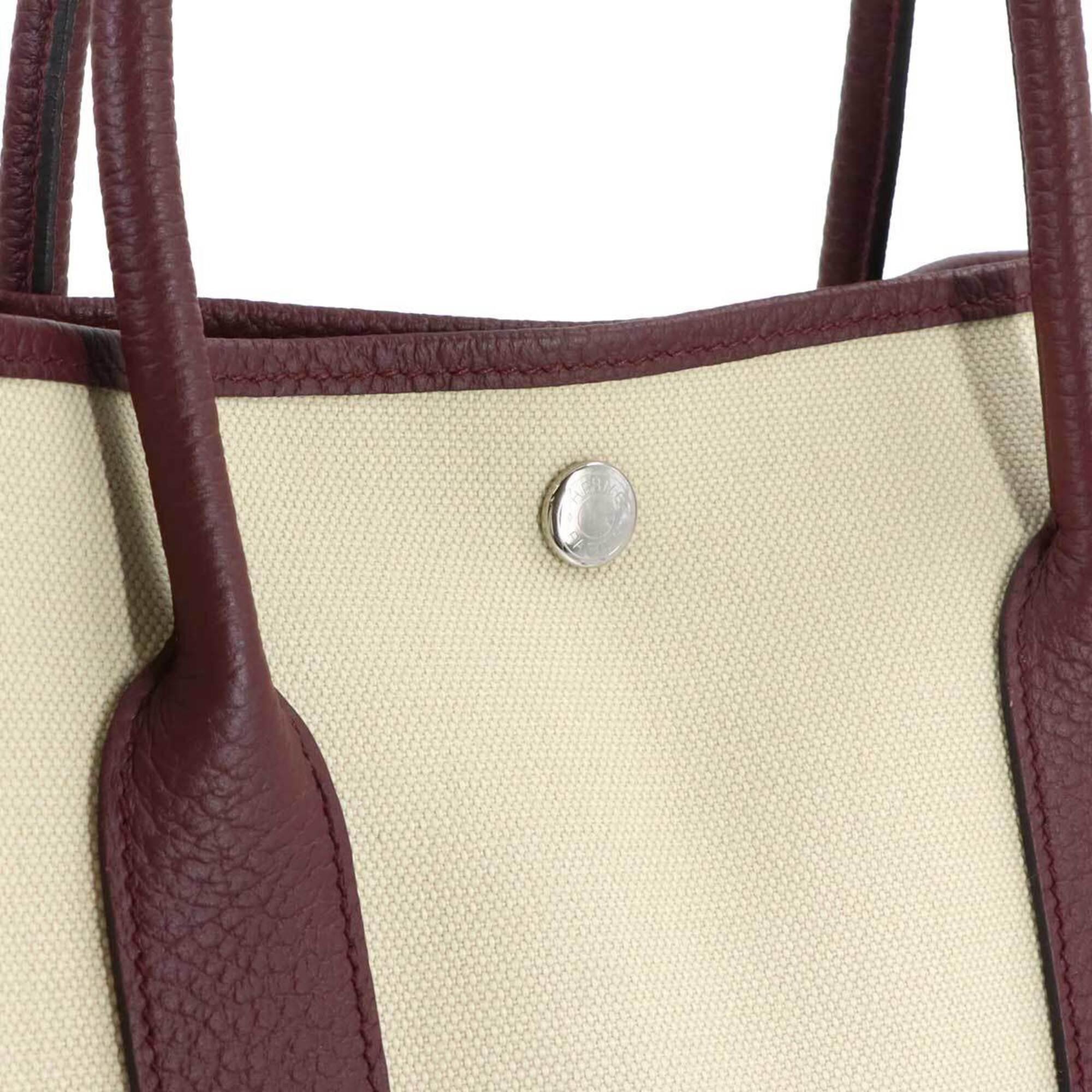 Hermes Negonda Leather Handbag Tote Bag (Pre-Owned)