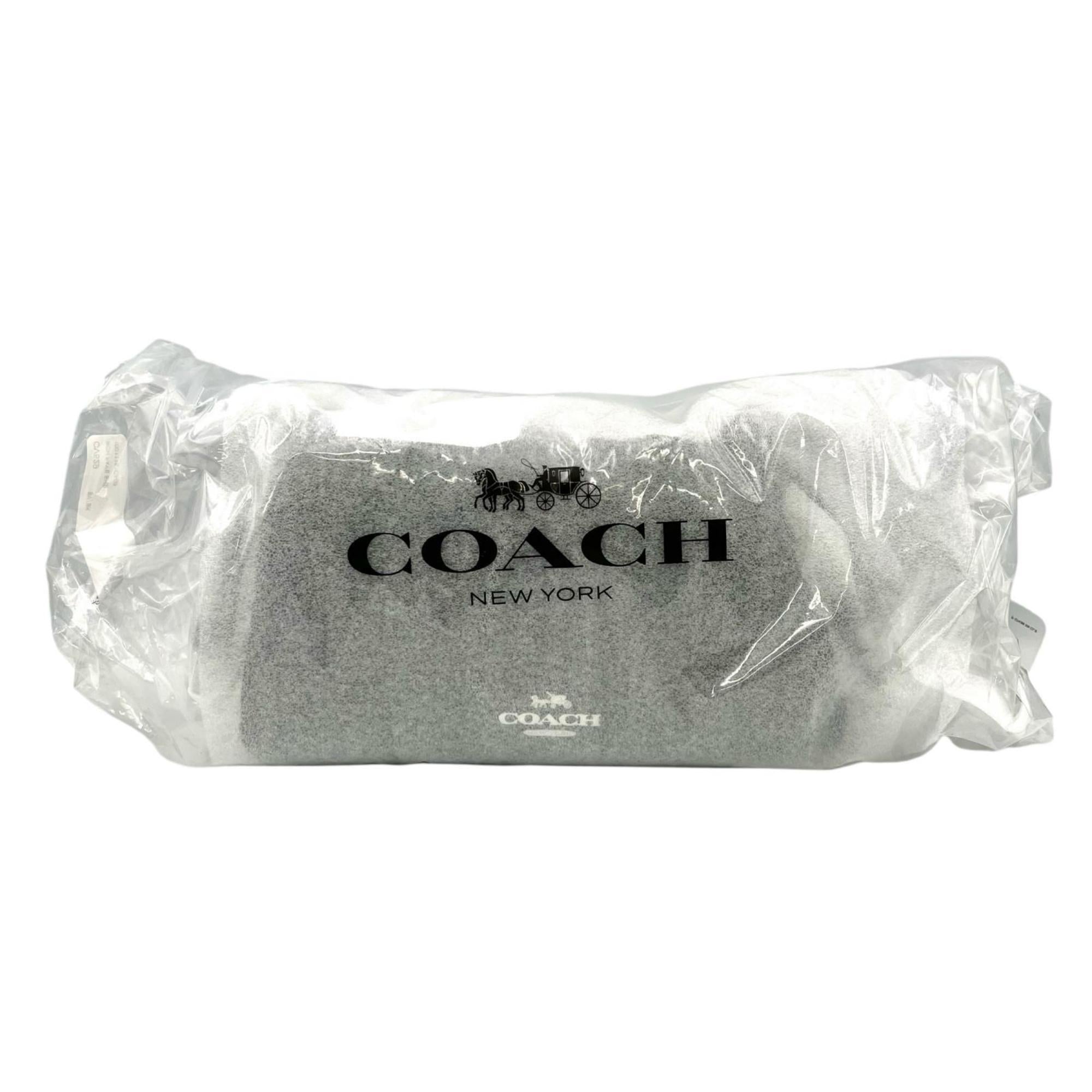 Coach Black Leather Shoulder Bag (Pre-Owned)