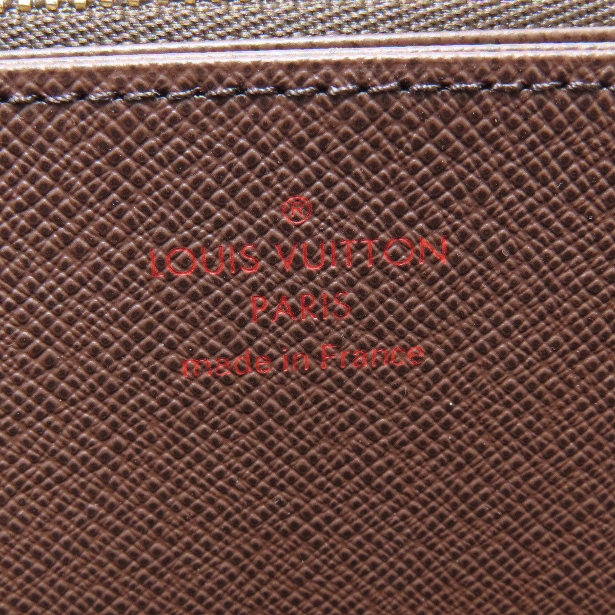 Louis Vuitton Damier Damier Canvas Ebene Damier Canvas Long Wallet (Bi-Fold) (Pre-Owned)
