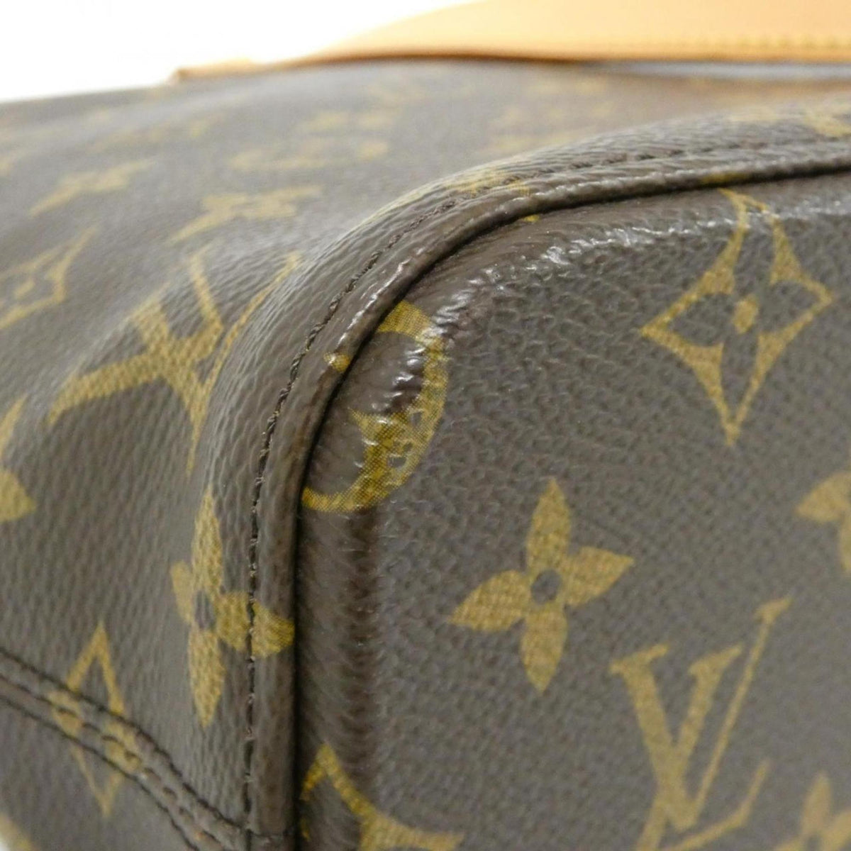 Louis Vuitton Brown Coated Canvas Handbag (Pre-Owned)