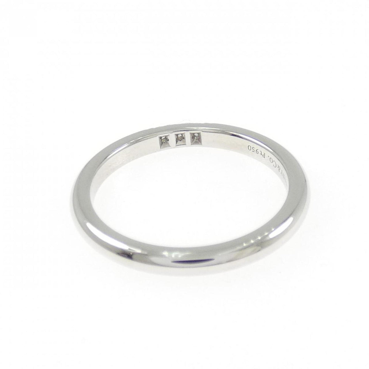 Tiffany Platinum 950 Band Ring (Pre-Owned)
