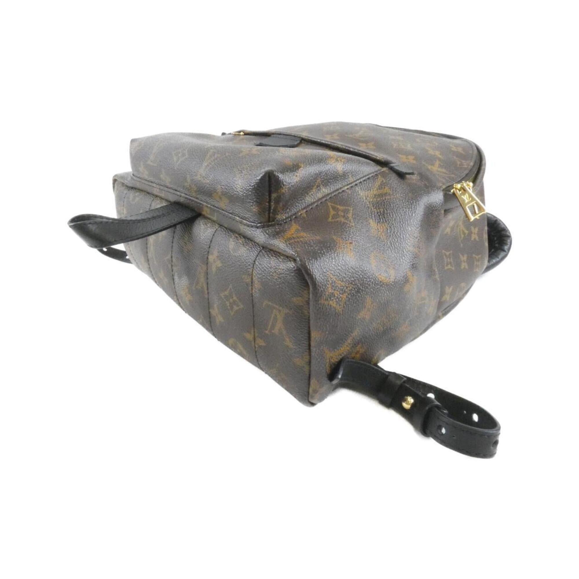 Louis Vuitton Monogram Marron Coated Canvas Backpack (Pre-Owned)