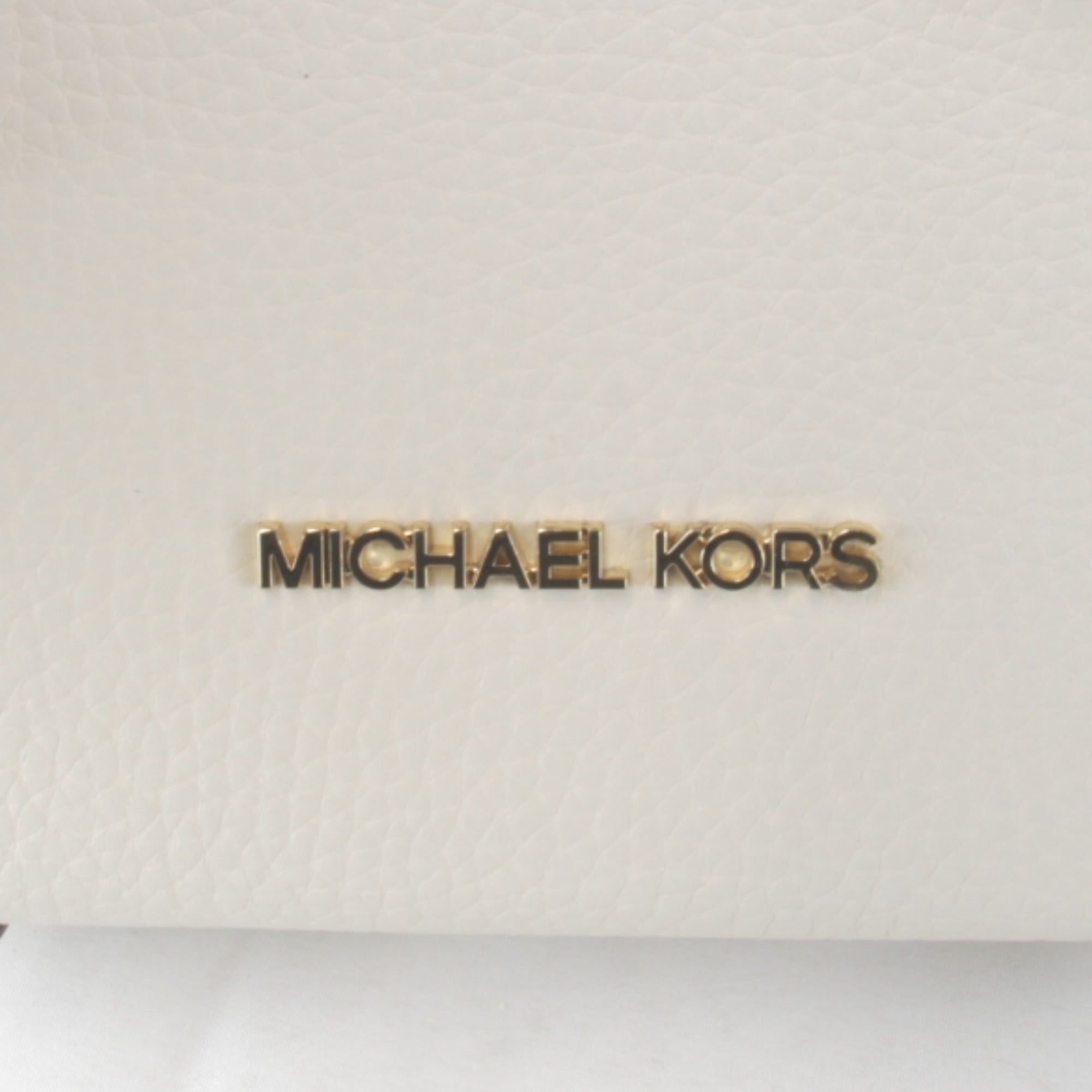 Michael Kors White Leather Shoulder Bag (Pre-Owned)