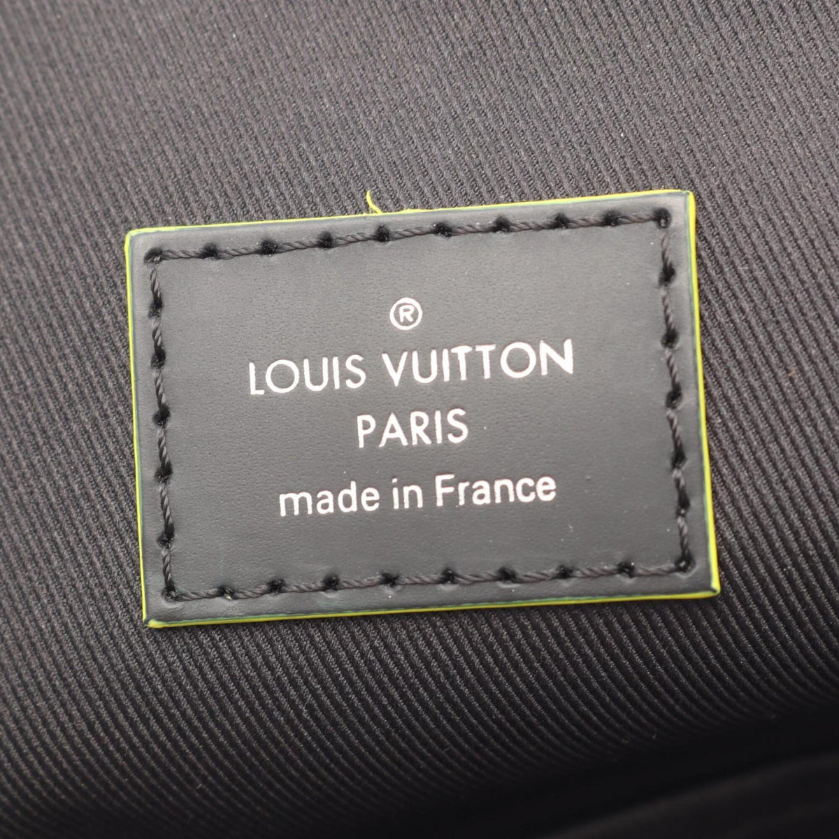 Louis Vuitton Damier Graphite Black Coated Canvas Leather Fanny Pack Sling Bag (Pre-Owned)