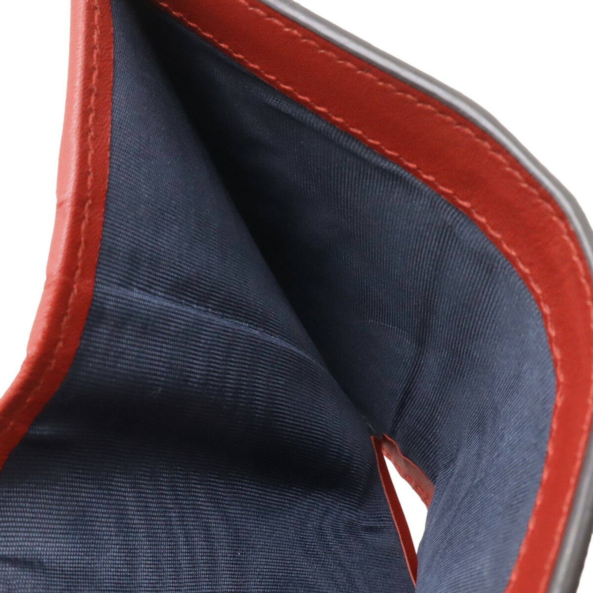 Gucci Gg Blooms Blue Multi-Color Red Color Gg Supreme Leather Wallet (Bi-Fold) (Pre-Owned)
