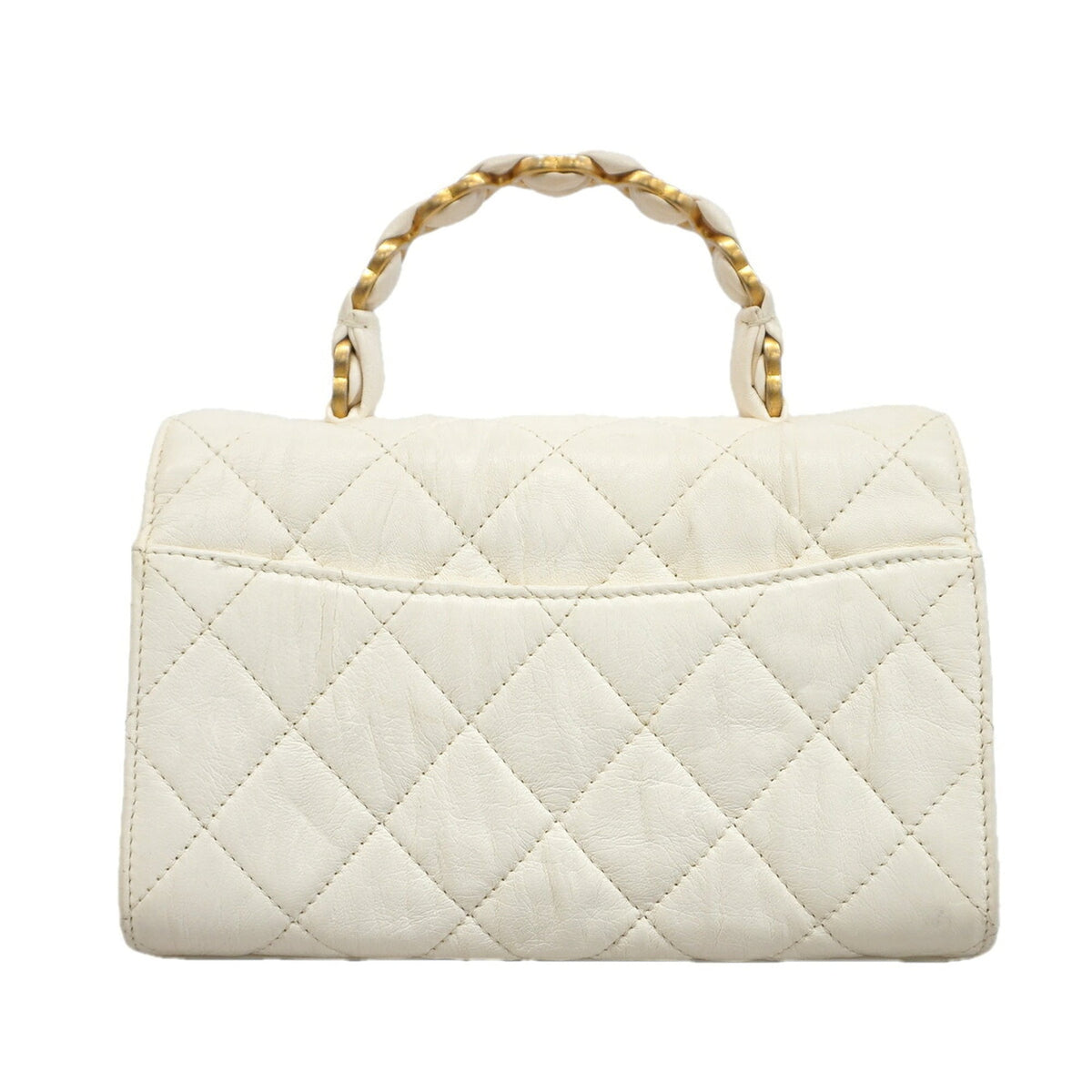 Chanel White Handbag (Pre-Owned)