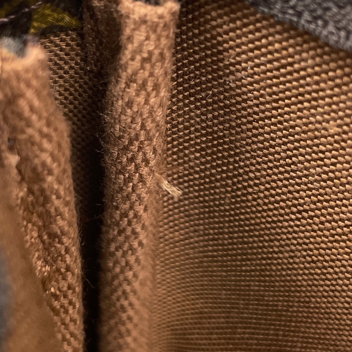 Louis Vuitton Brown Monogram Pochette Pouch (Pre-Owned)