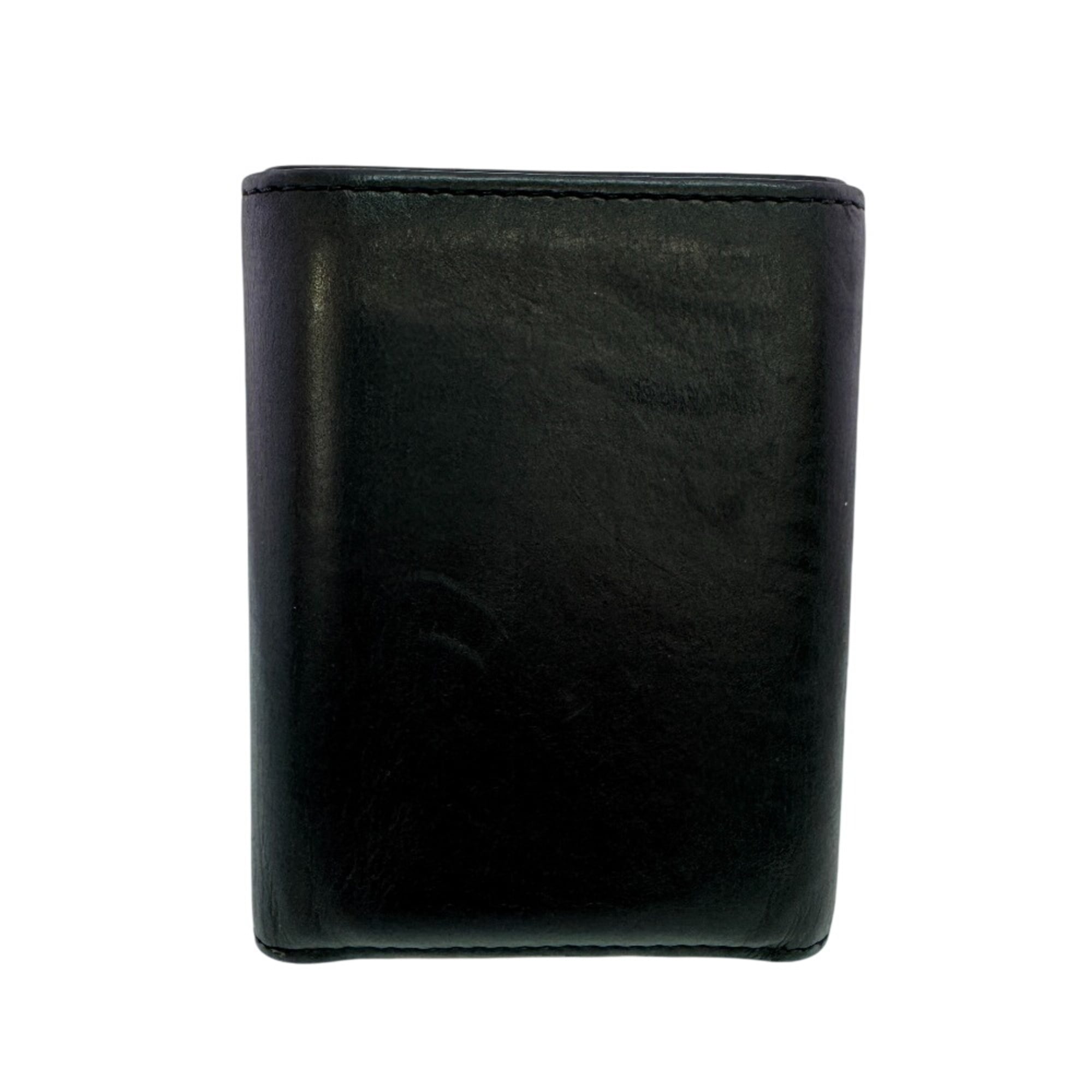 Loewe Black Leather Wallet (Tri-Fold) (Pre-Owned)