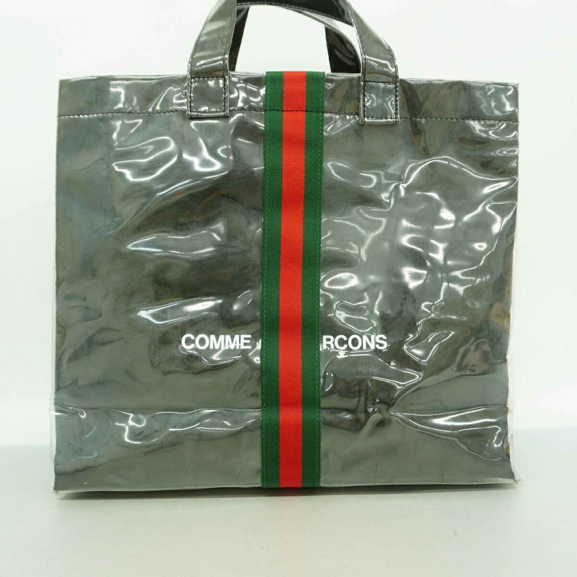 Gucci Black Pvc Tote Bag (Pre-Owned)