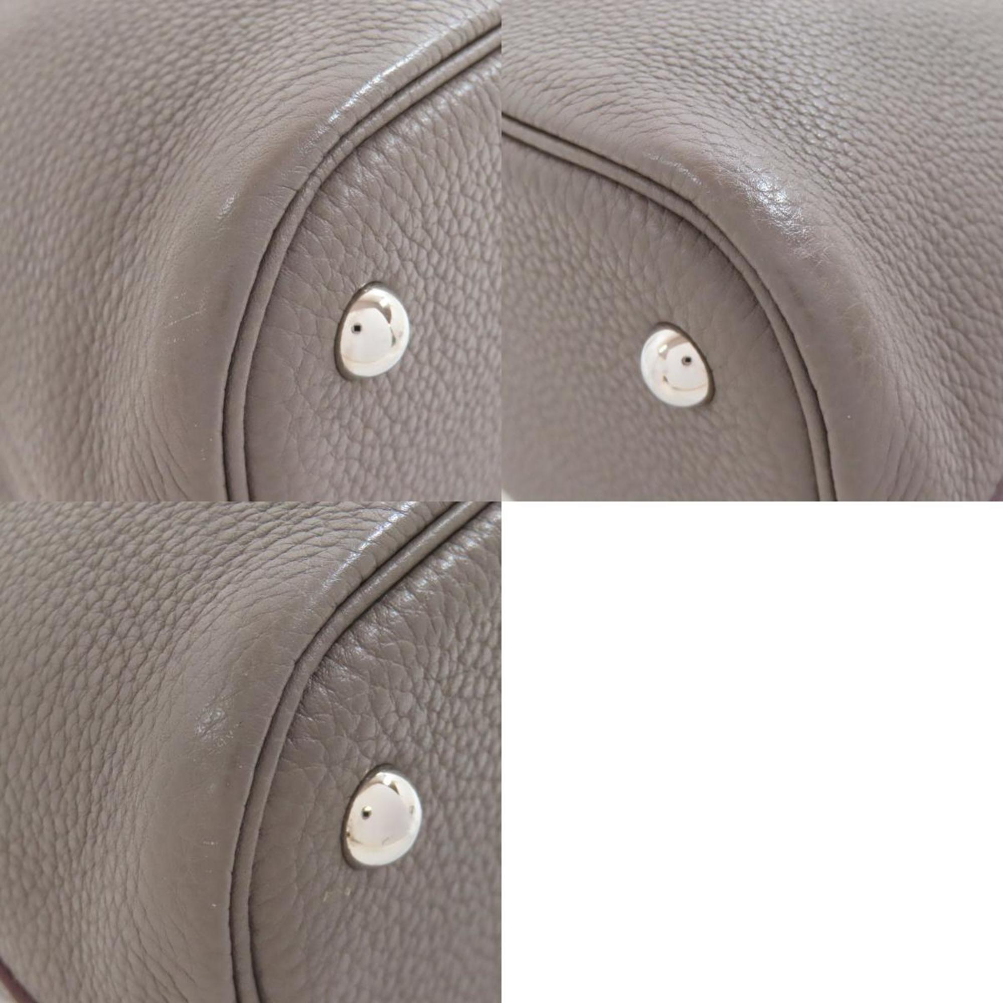 Hermes Bolide Gray Handbag (Pre-Owned)