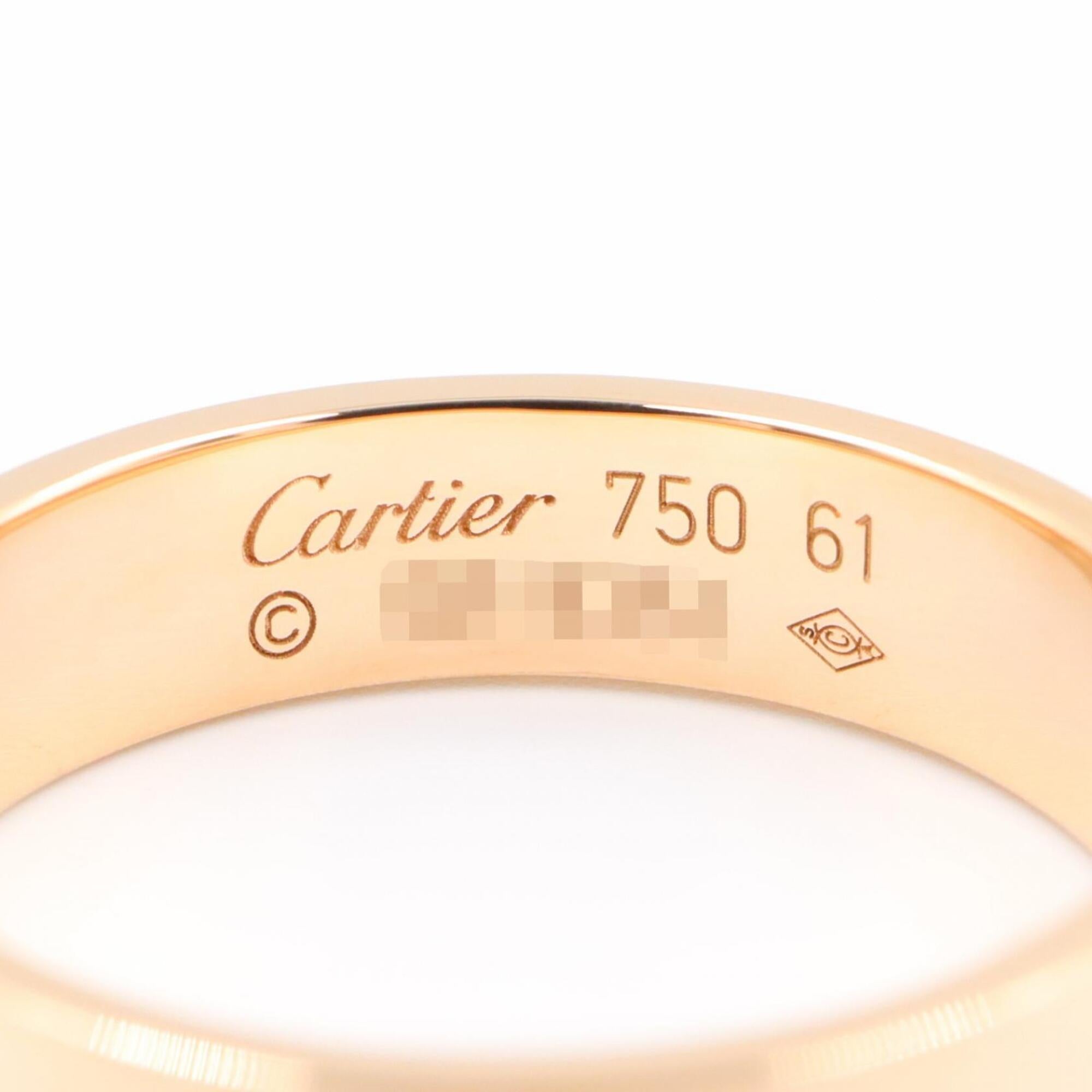 Cartier Gold Pink Gold (18K) Band Ring (Pre-Owned)