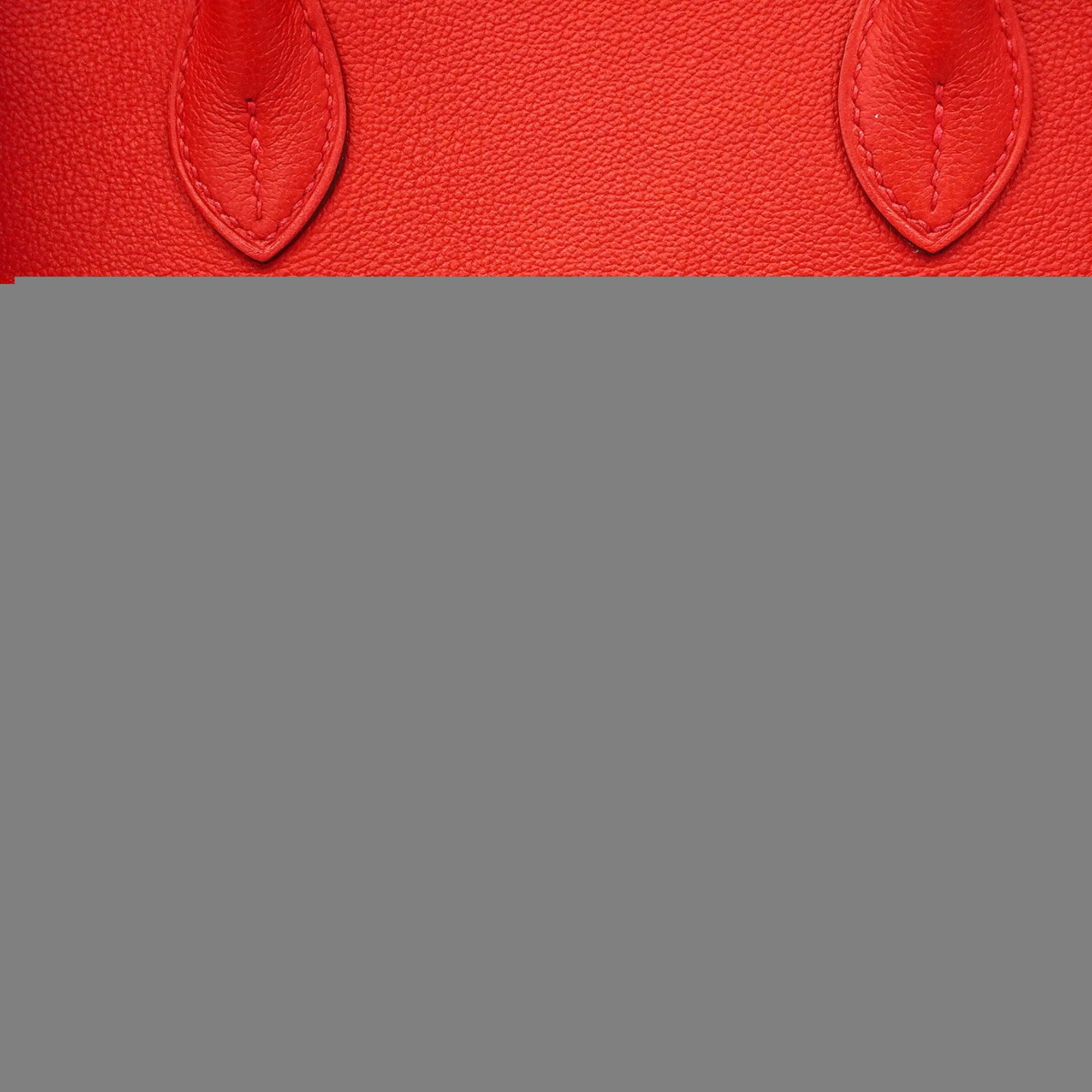 Hermes Rouge Vif Handbag (Pre-Owned)
