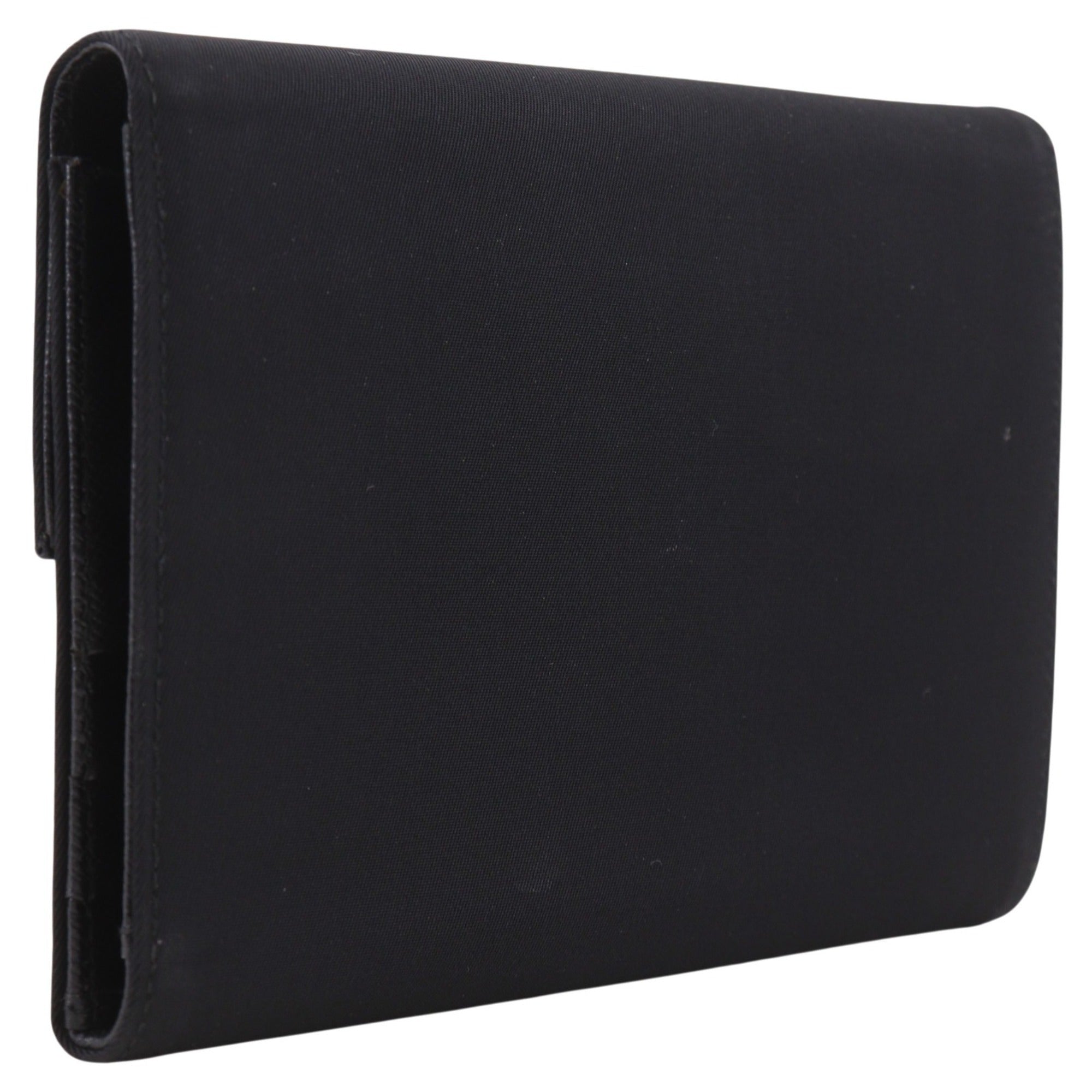 Prada Black Nylon Wallet (Tri-Fold) (Pre-Owned)