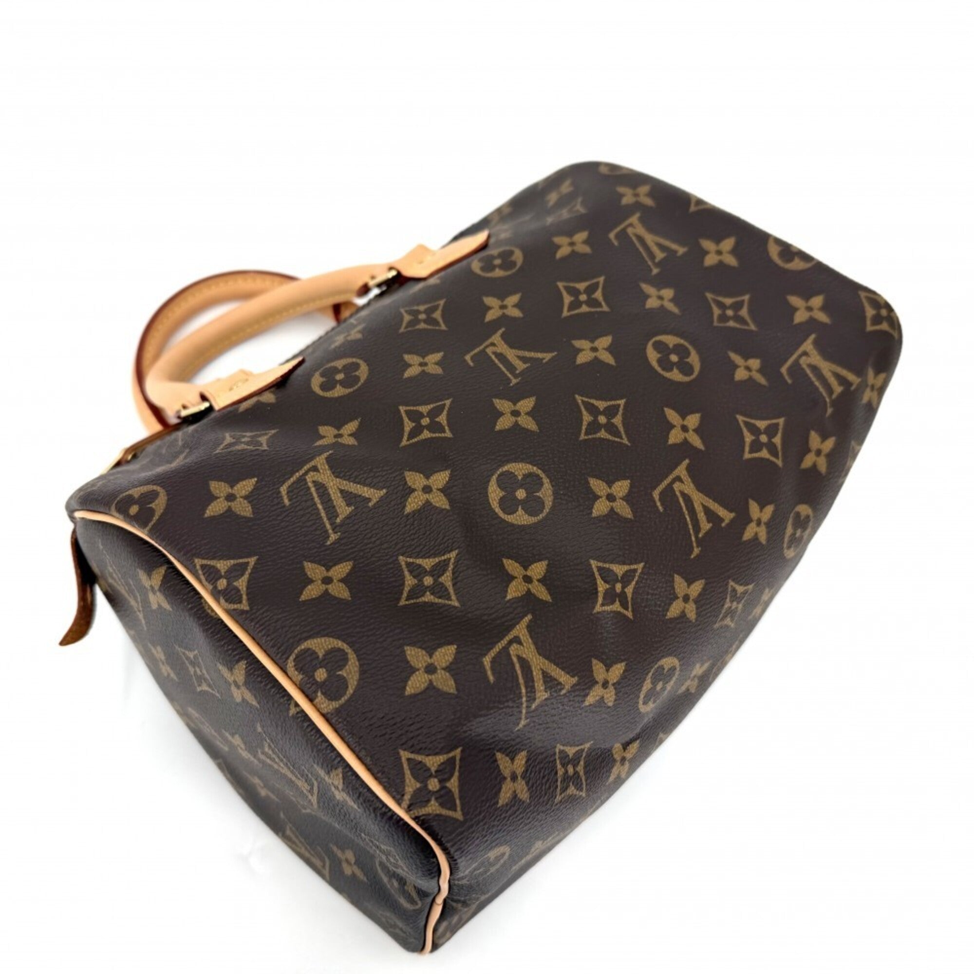 Louis Vuitton Monogram Brown Monogram Boston Bag Handbag (Pre-Owned)