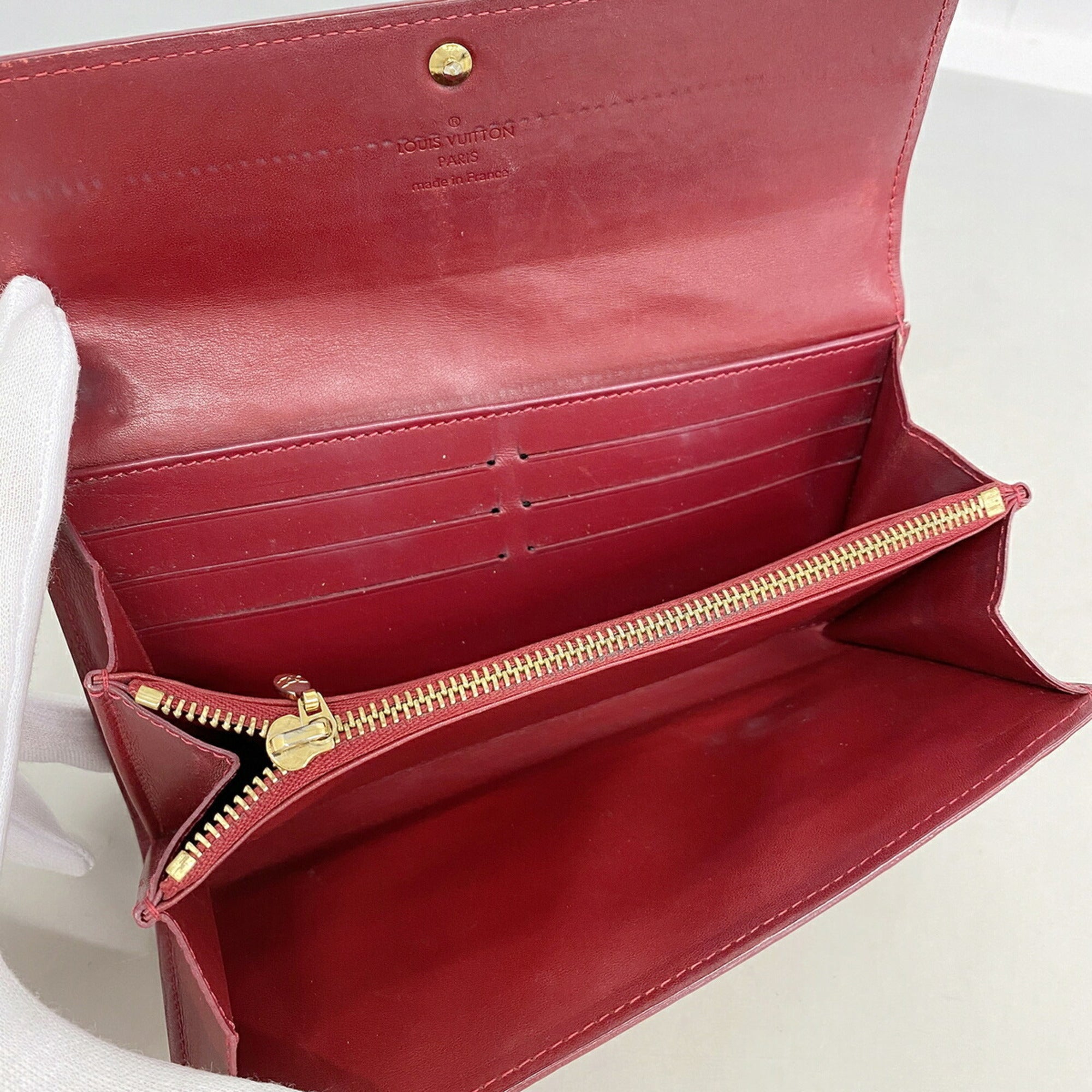Louis Vuitton Pomme D'amour Long Wallet (Bi-Fold) (Pre-Owned)
