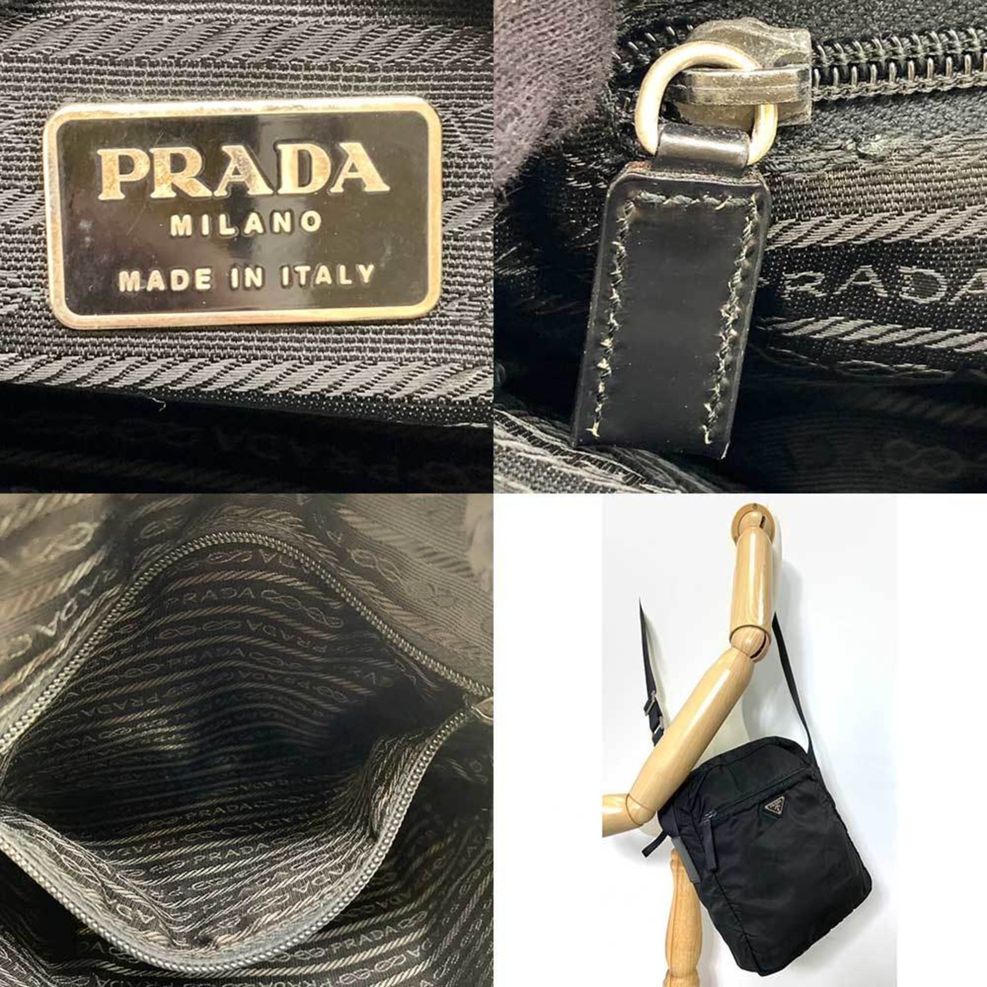 Prada Black Nylon Shoulder Bag (Pre-Owned)