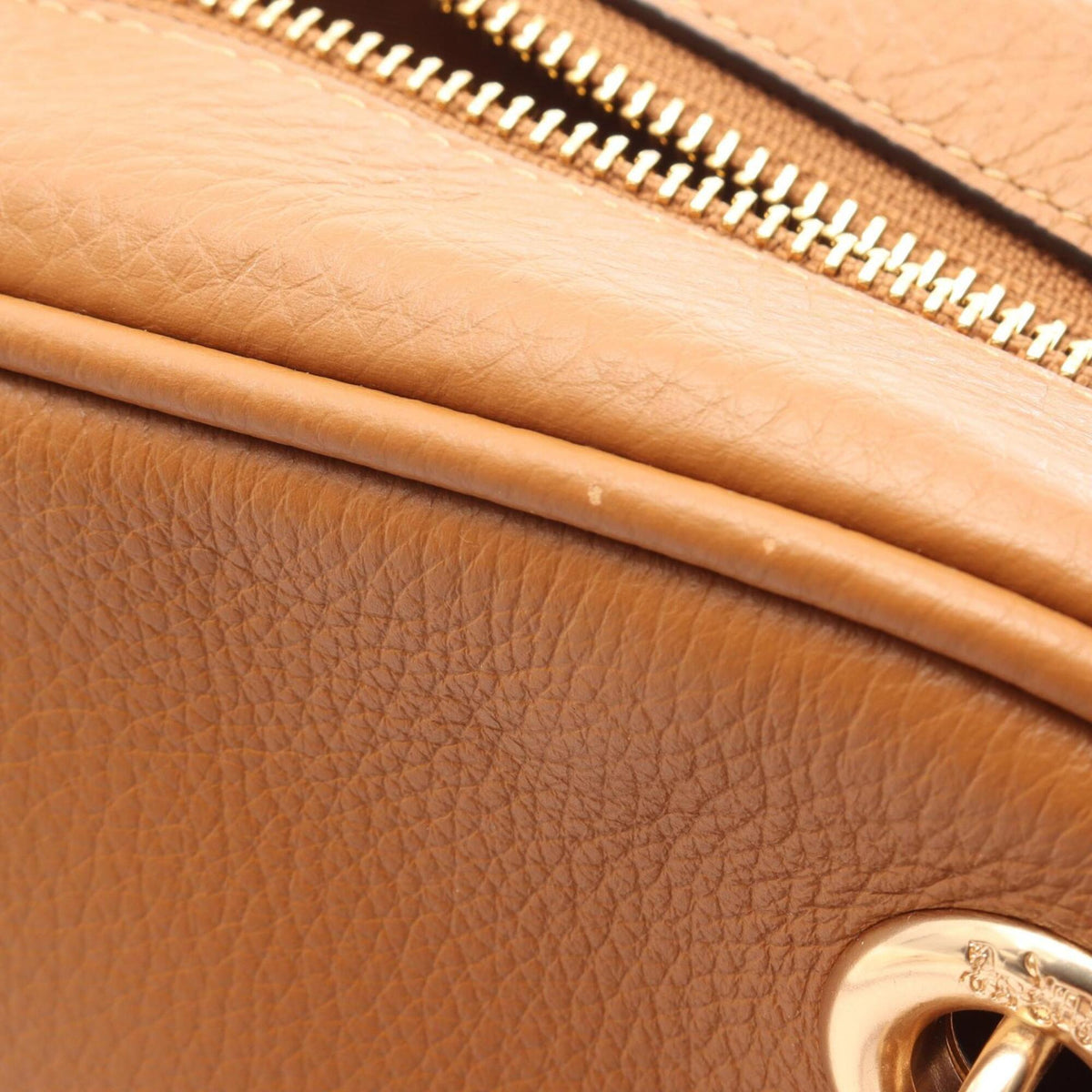 Coach Brown Leather Handbag Shoulder Bag (Pre-Owned)