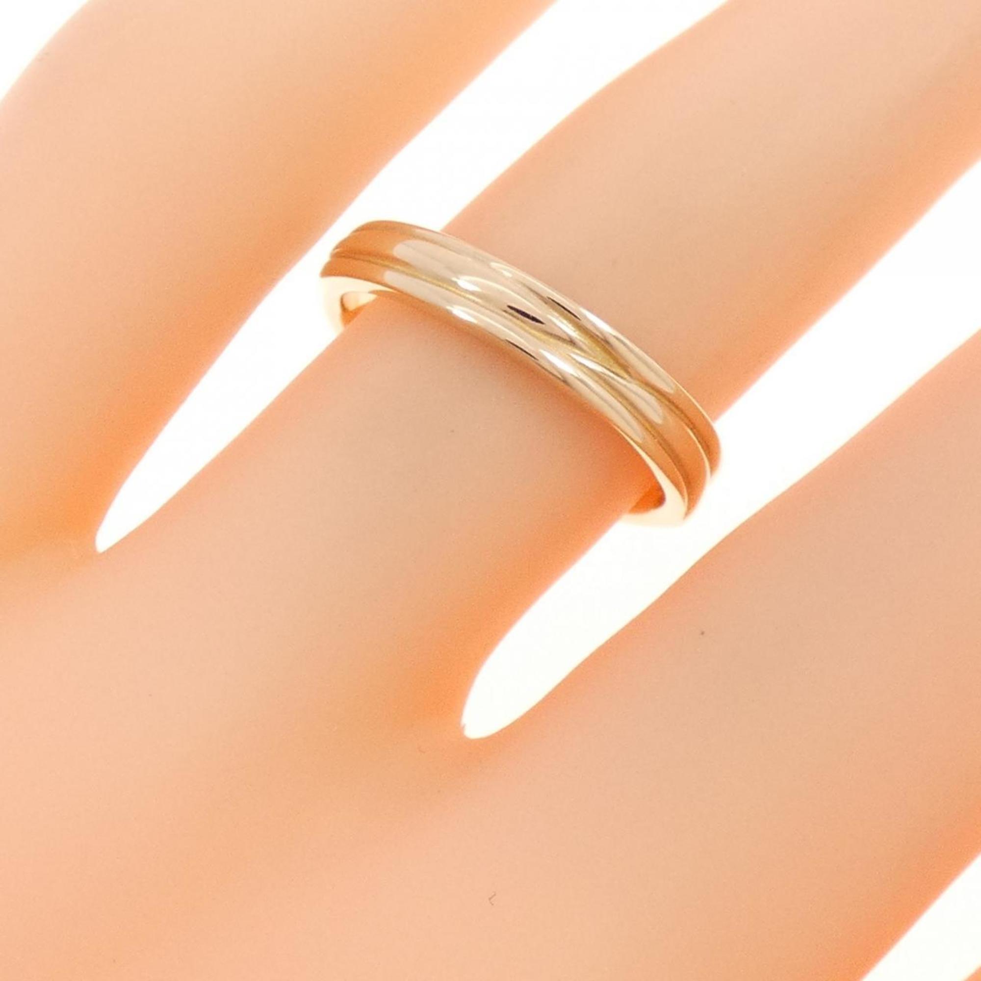 Louis Vuitton Pink Gold (18K) Band Ring (Pre-Owned)