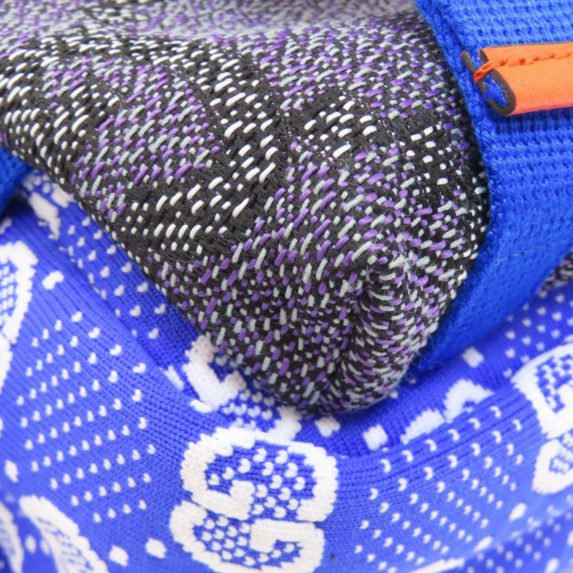 Gucci Blue Nylon Backpack (Pre-Owned)