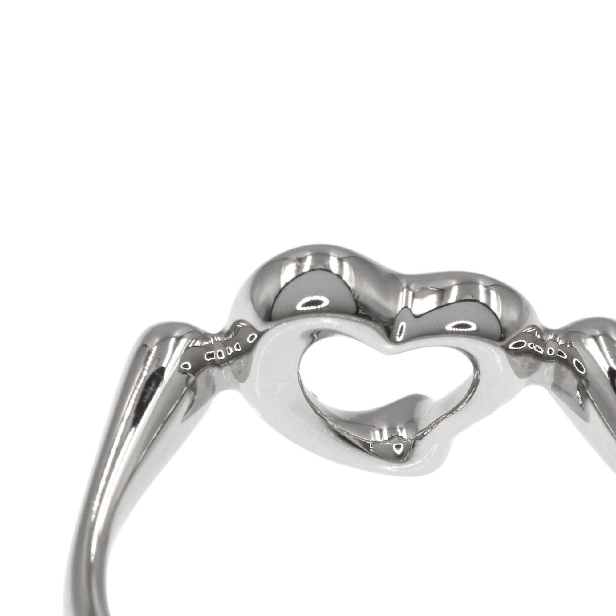 Tiffany Platinum Platinum 950 Band Ring (Pre-Owned)
