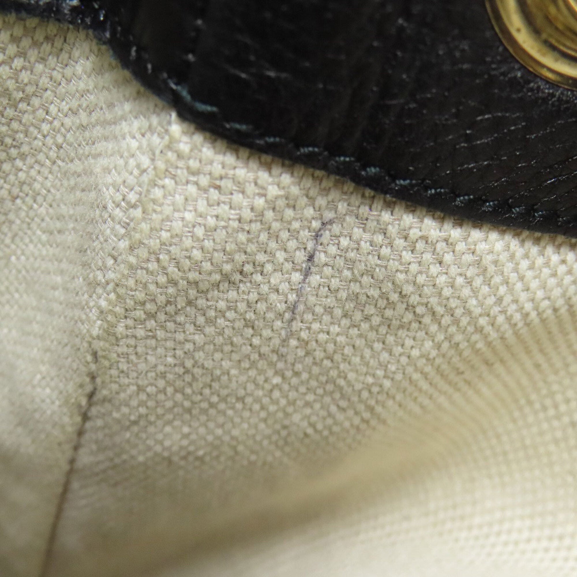 Gucci Black Leather Tote Bag (Pre-Owned)
