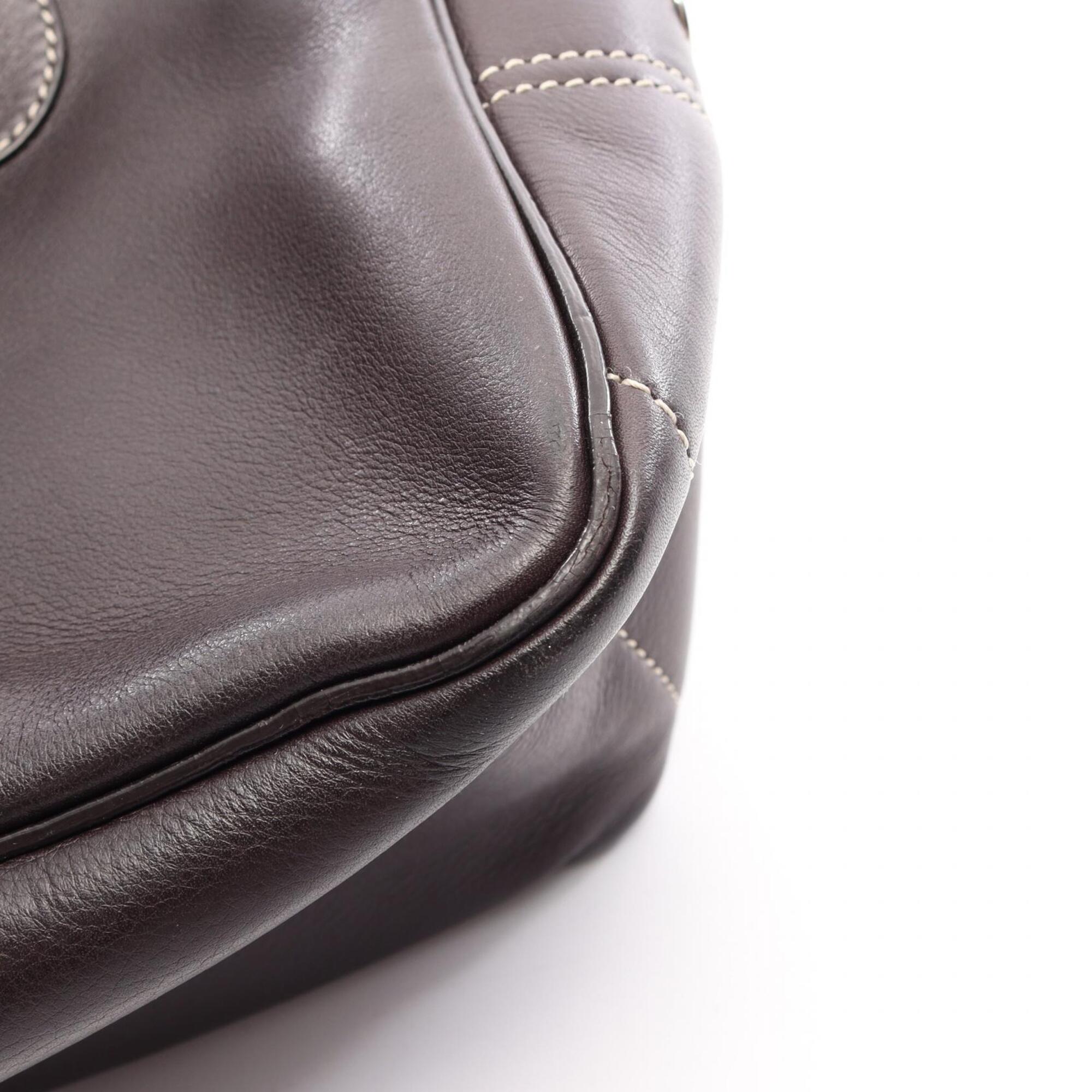 Celine Brown Leather Handbag (Pre-Owned)