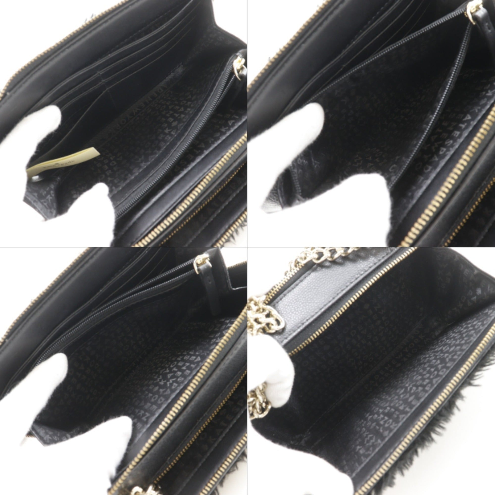 Kate Spade Black Leather Shoulder Bag (Pre-Owned)