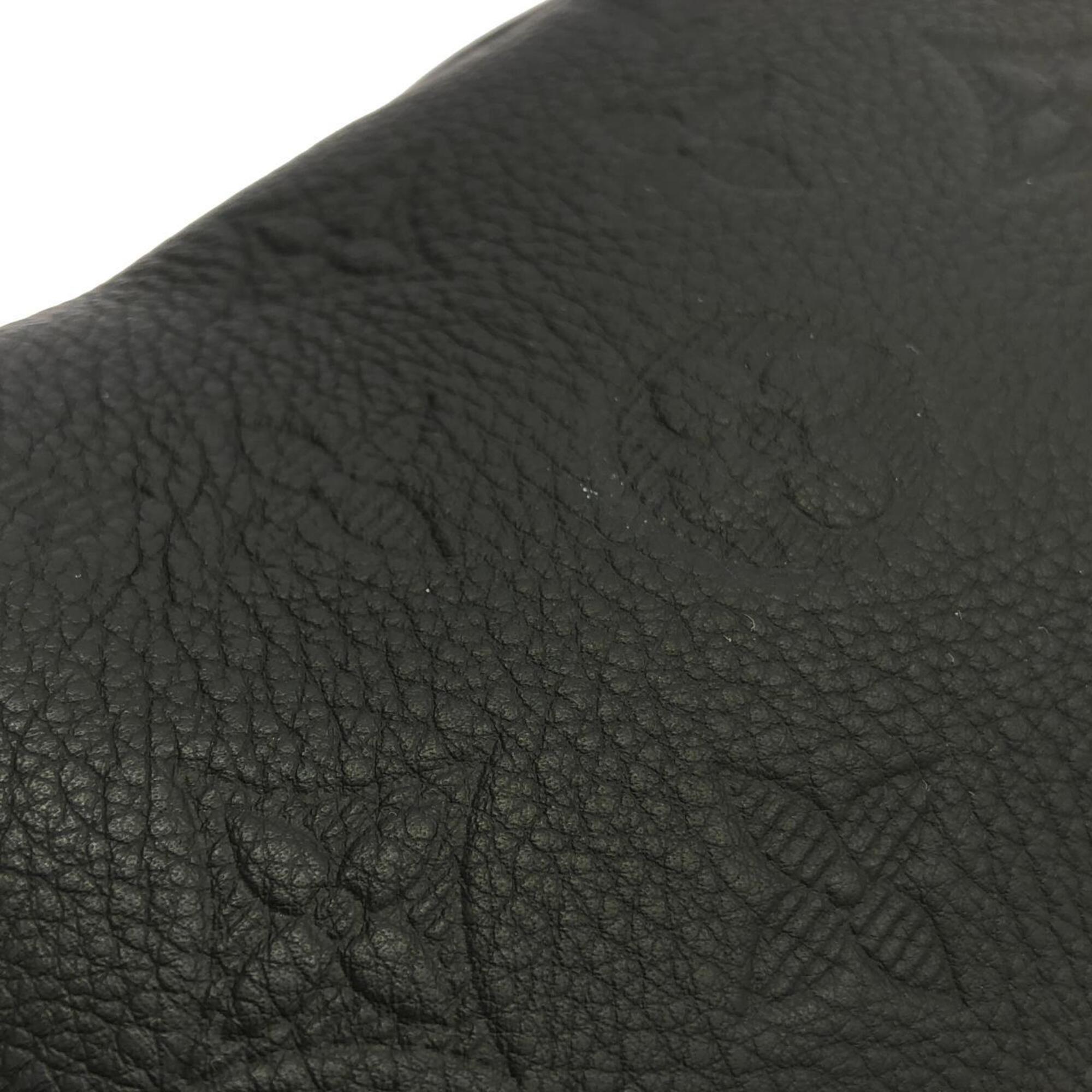 Louis Vuitton Monogram Shadow Black Monogram Shadow Shoulder Bag (Pre-Owned)