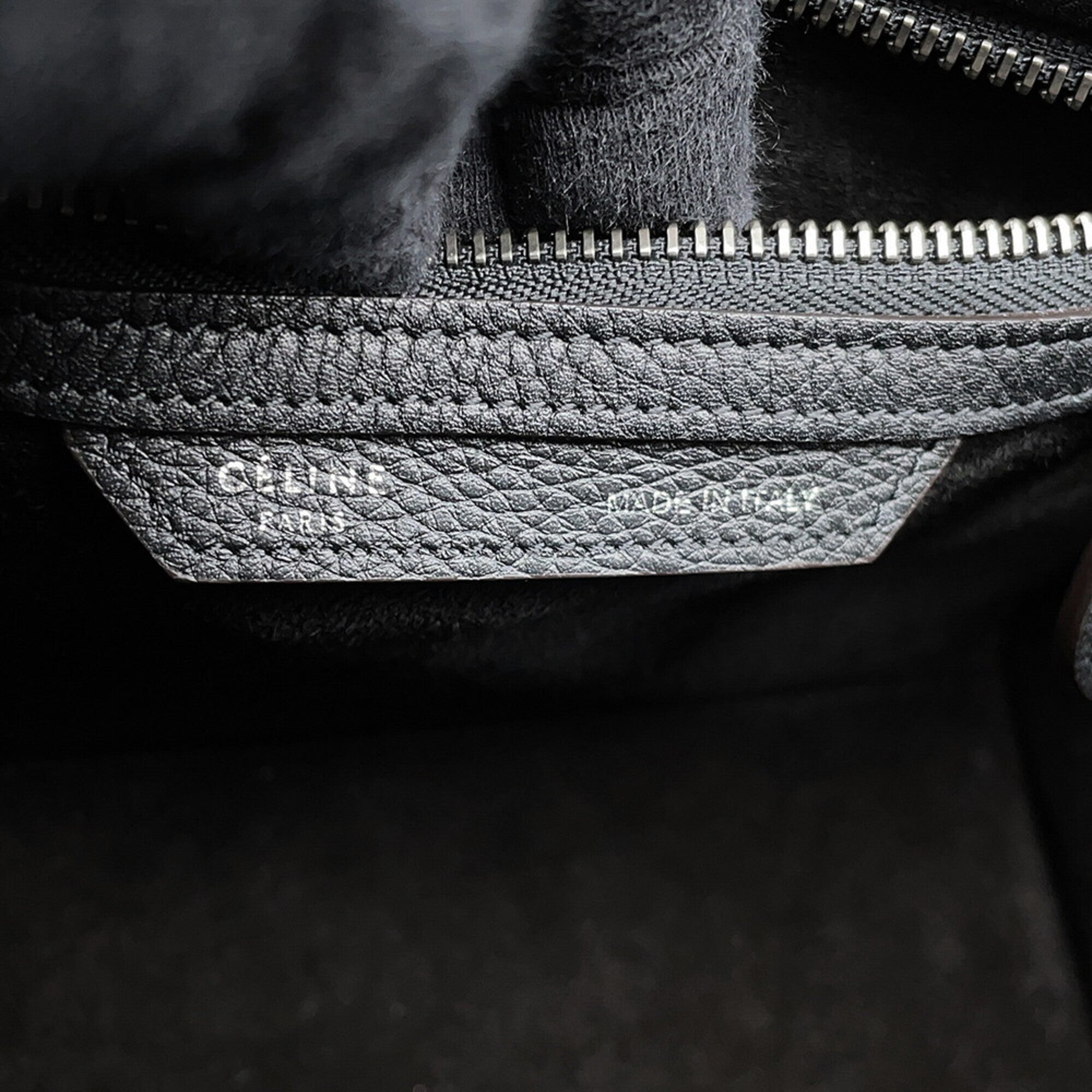 Celine Black Leather Handbag (Pre-Owned)
