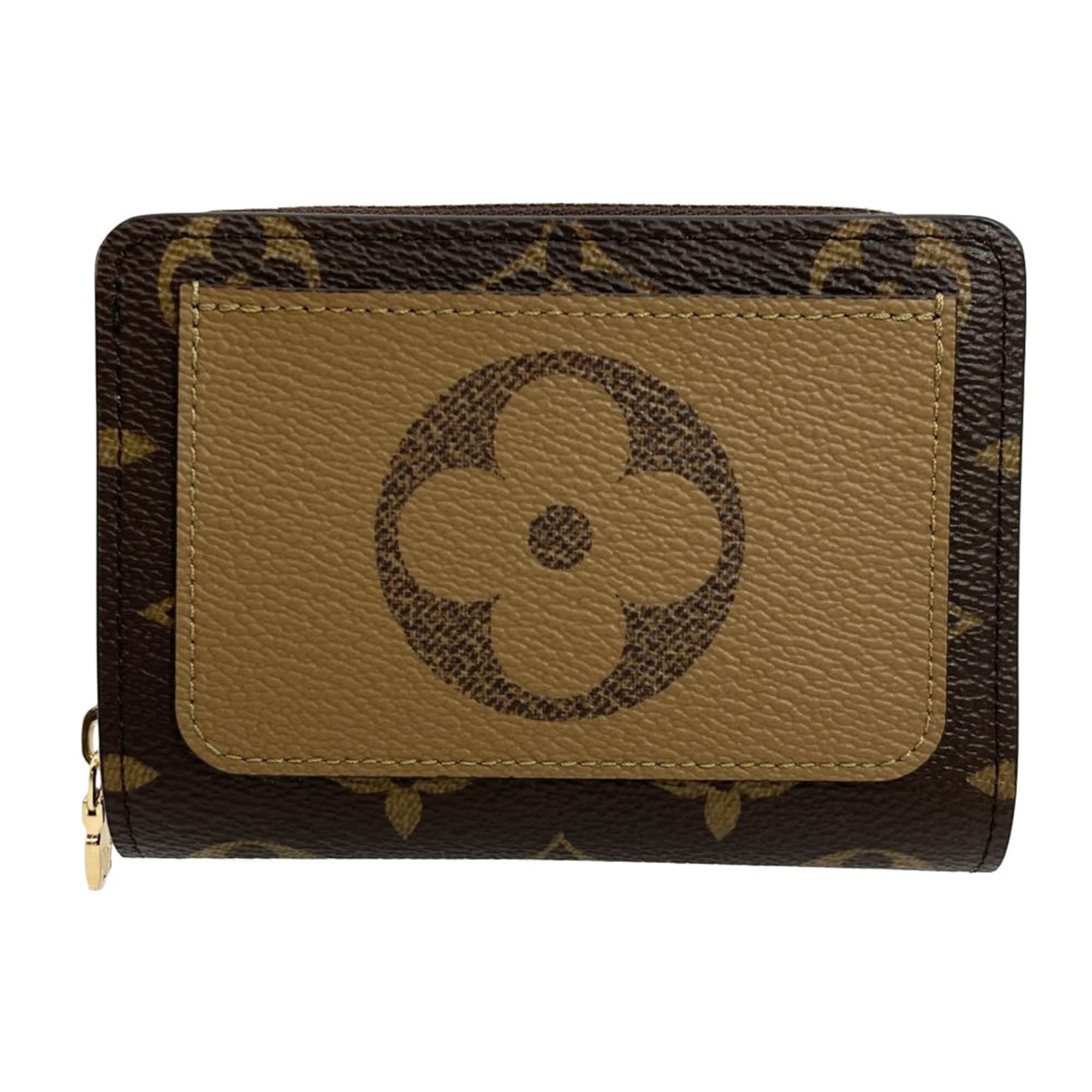 Louis Vuitton Brown Monogram Reverse Monogram Reverse Wallet (Bi-Fold) (Pre-Owned)