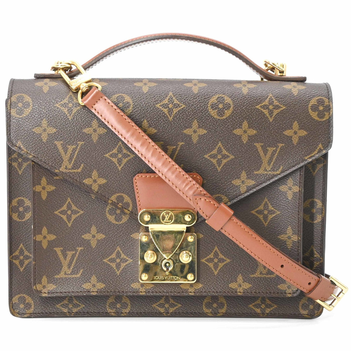 Louis Vuitton Monogram Brown Monogram Handbag Shoulder Bag (Pre-Owned)