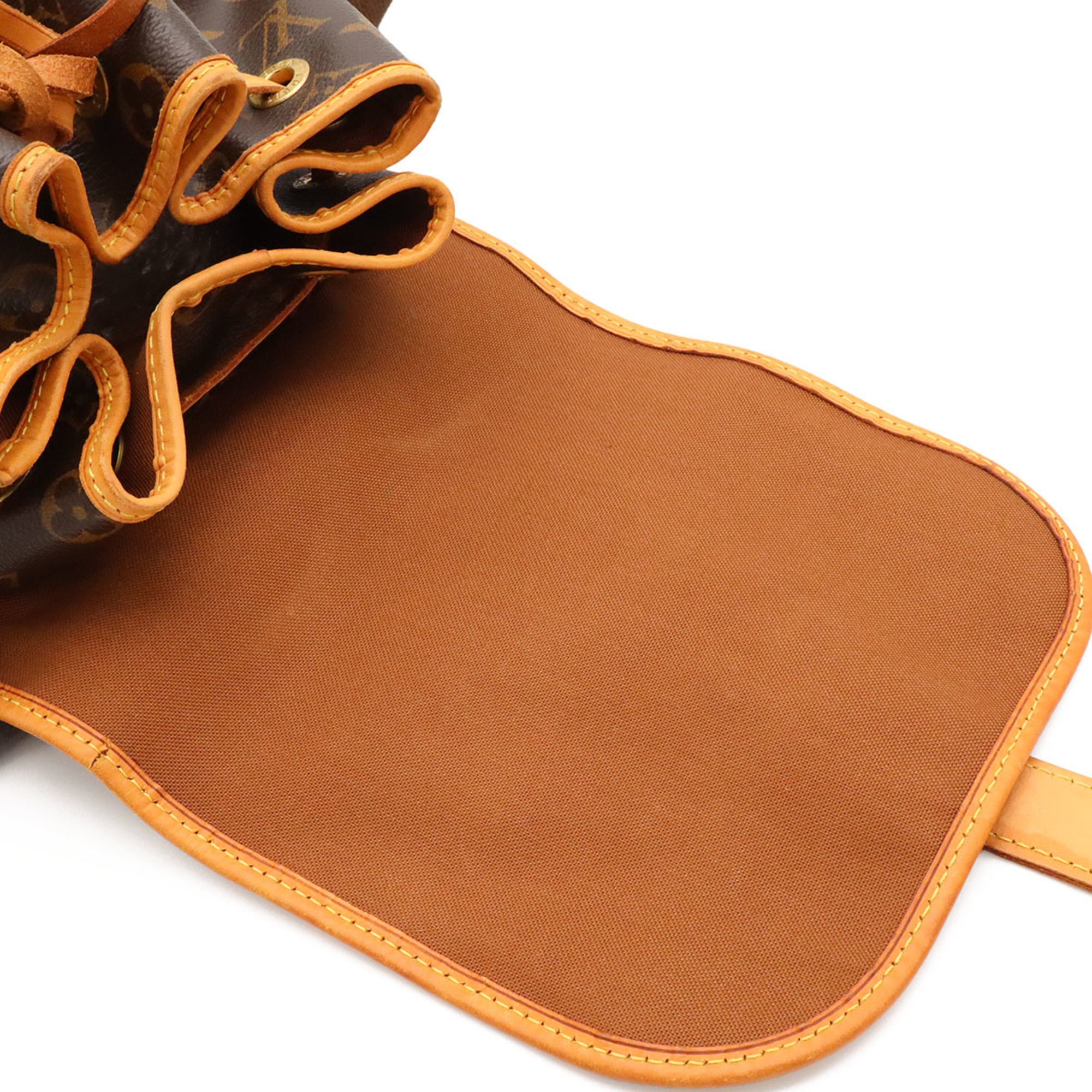 Louis Vuitton Brown Monogram Canvas Pvc Coated Canvas Backpack Shoulder Bag (Pre-Owned)