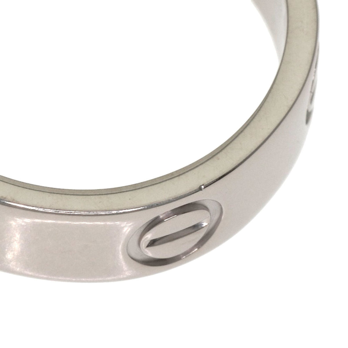 Cartier White Gold White Gold (18K) Band Ring (Pre-Owned)